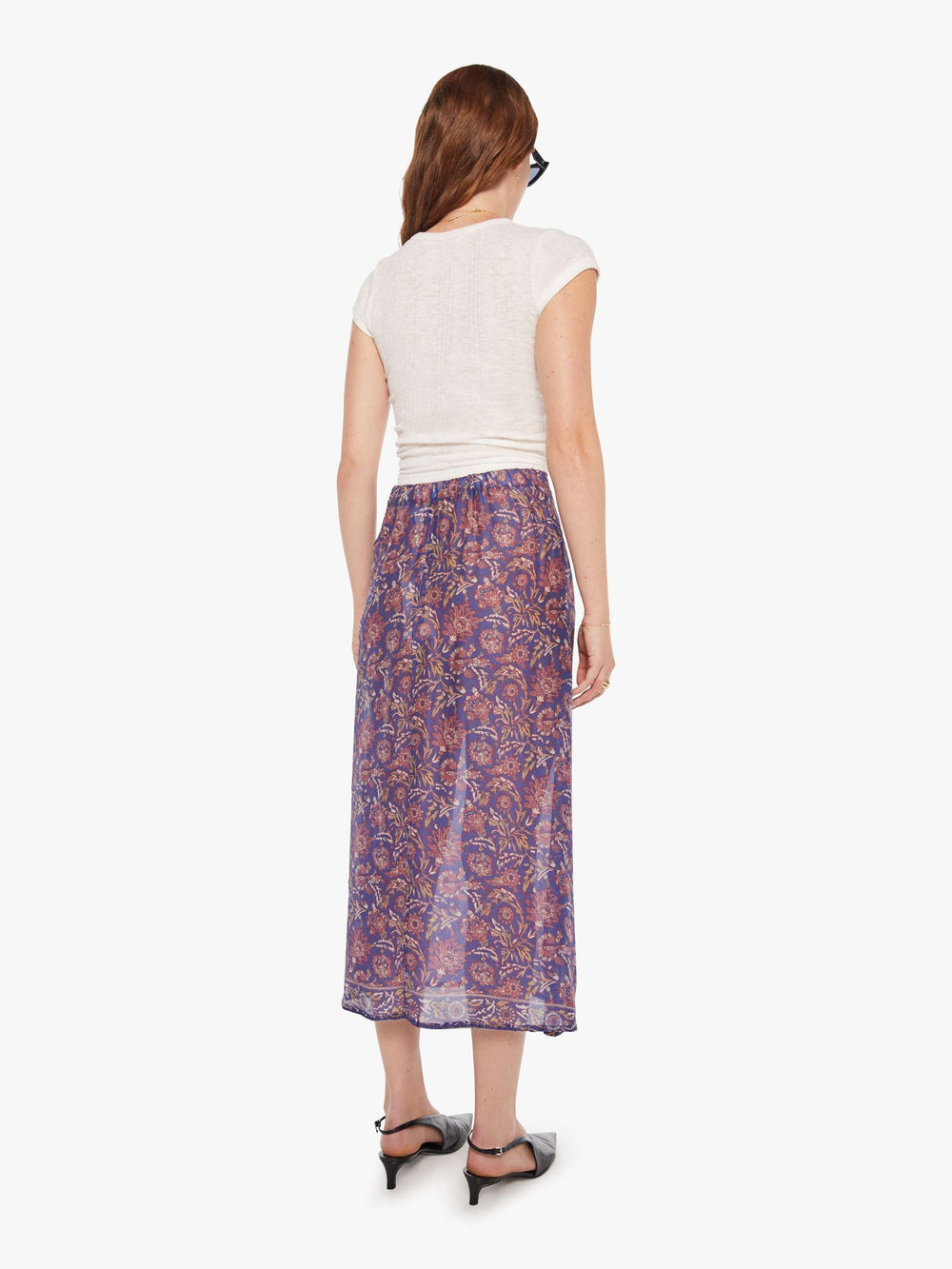 Women Natalie Martin Anita Skirt | Mother Denim ARTICHOKE MARINER