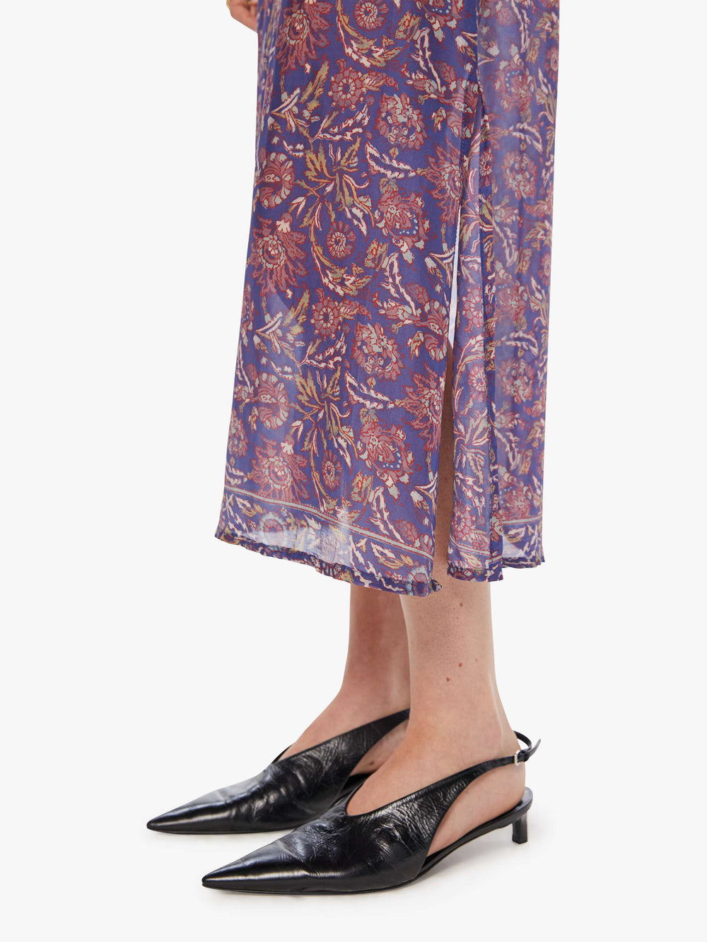 Women Natalie Martin Anita Skirt | Mother Denim ARTICHOKE MARINER