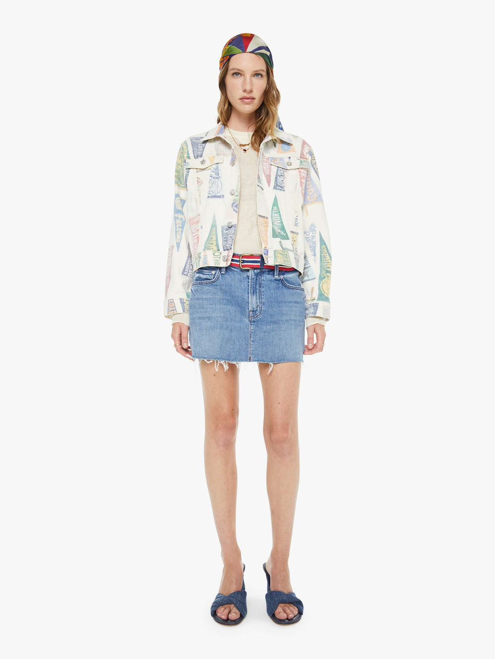 Women The Ditcher Mini Fray | Mother Denim Pep Rally