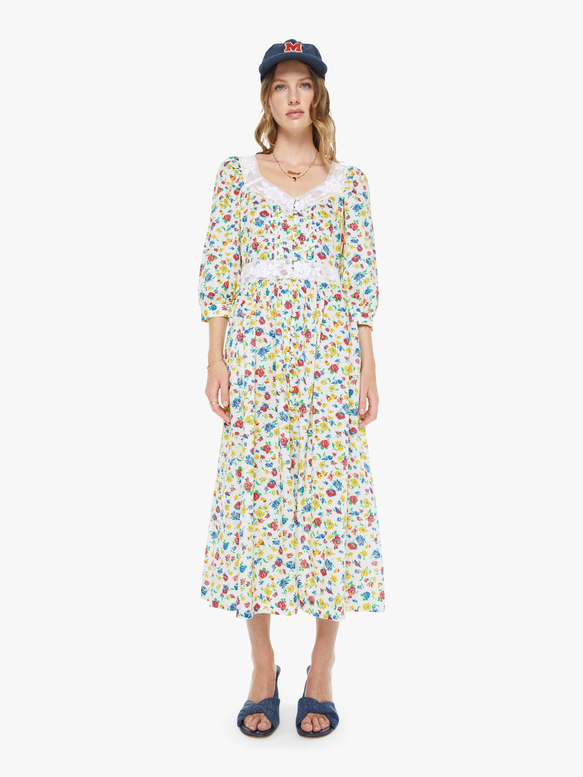 Women The Love Letter Maxi | Mother Denim Rose Bowl
