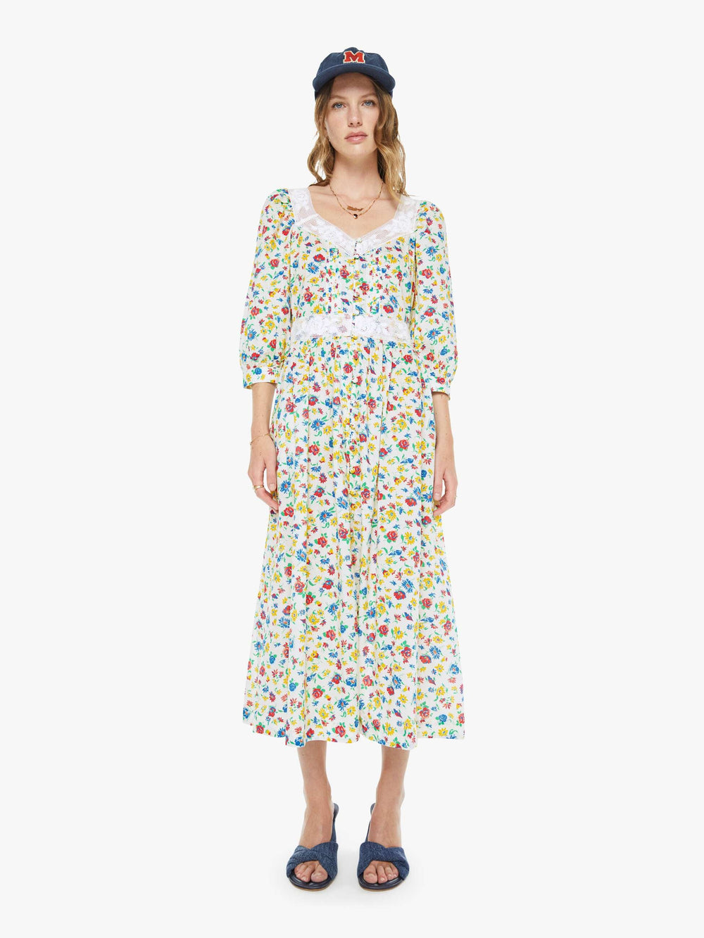 Women The Love Letter Maxi | Mother Denim Rose Bowl