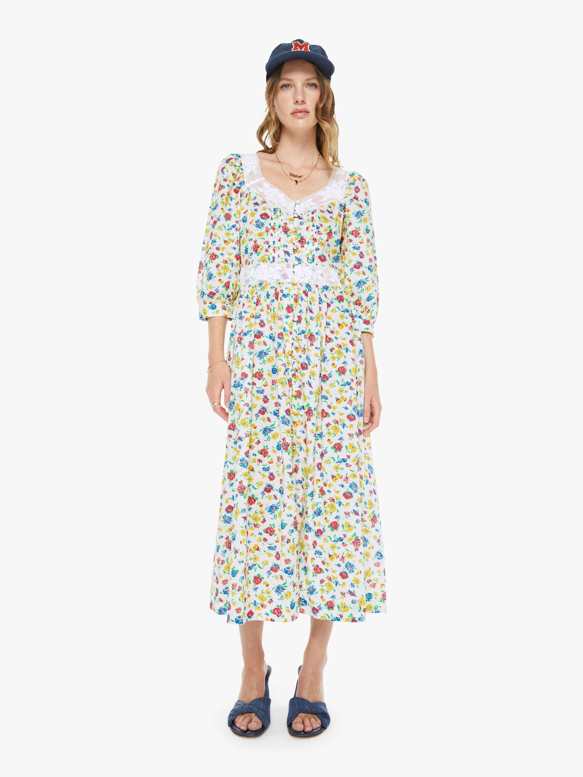 Women The Love Letter Maxi | Mother Denim Rose Bowl