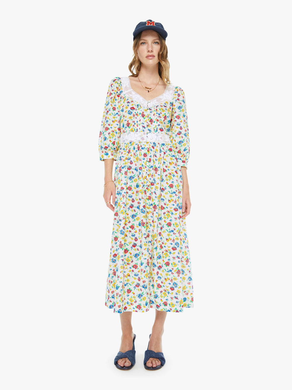 Women The Love Letter Maxi | Mother Denim Rose Bowl