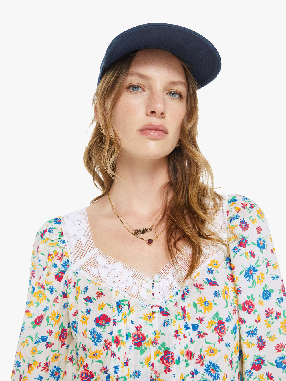 Women The Love Letter Maxi | Mother Denim Rose Bowl