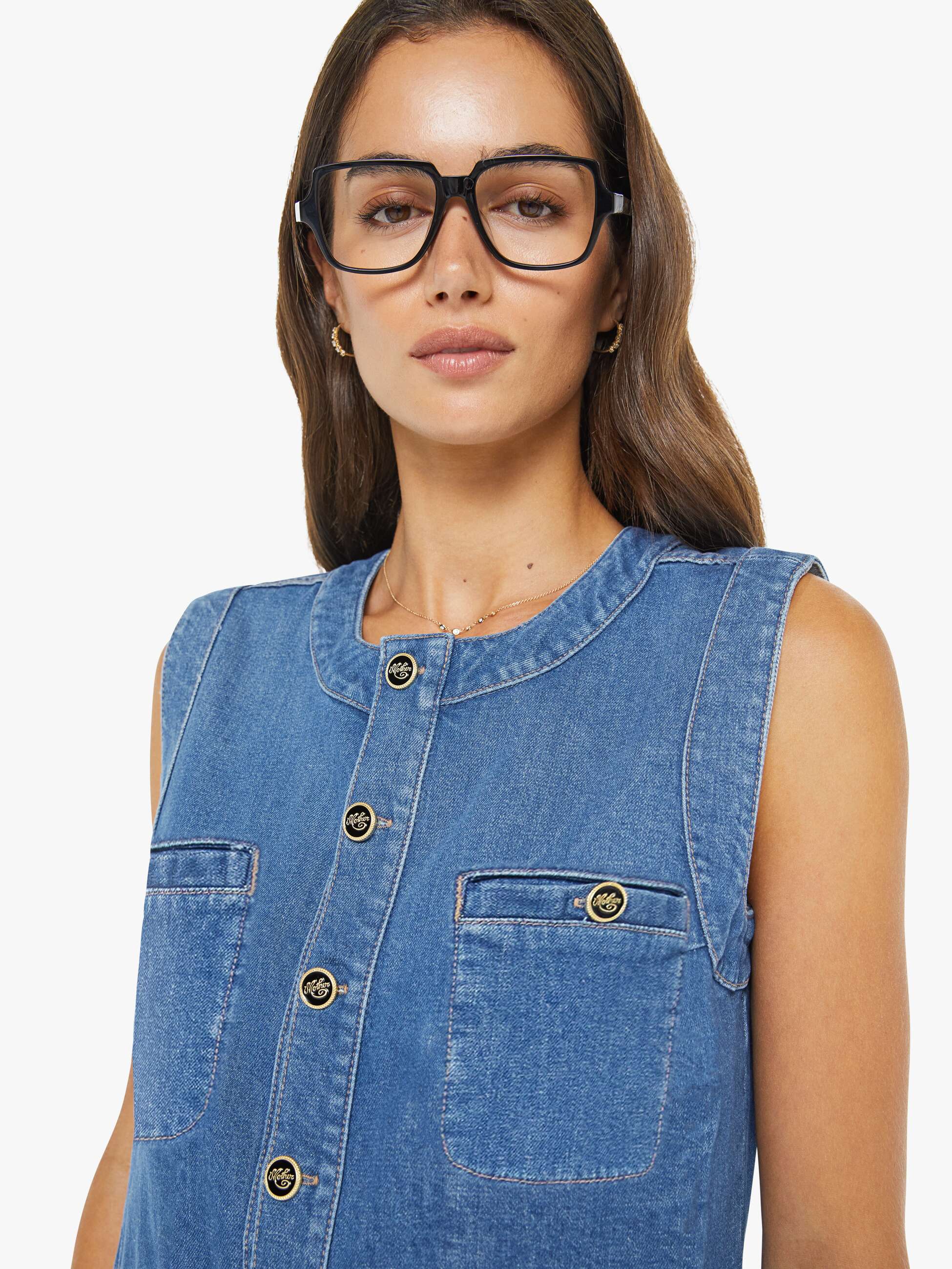 Women The Stashed Picky Mini Dress | Mother Denim Whisk Me Away