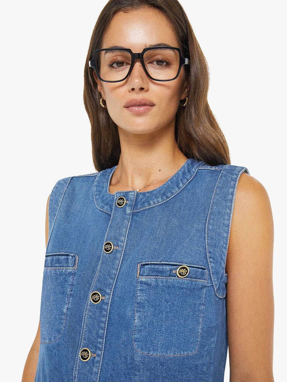 Women The Stashed Picky Mini Dress | Mother Denim Whisk Me Away