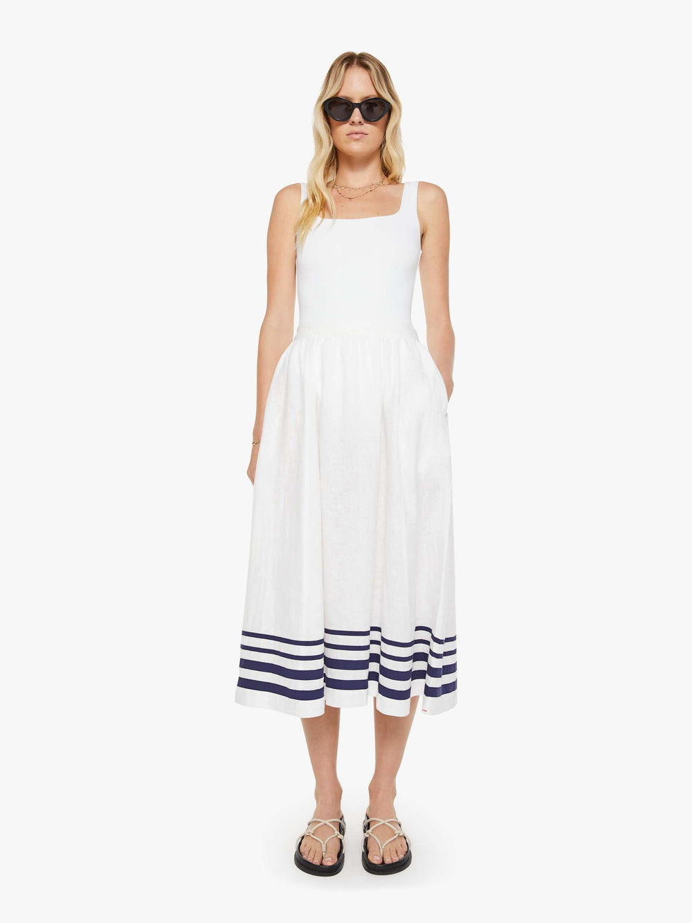 Women XiRENA Lucille Skirt | Mother Denim White
