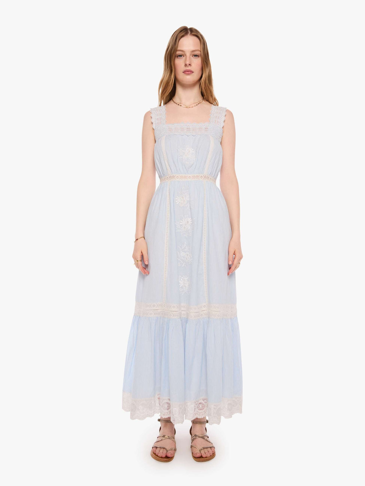 Women XiRENA Anita Dress | Mother Denim BLUE WHITE STRIPE