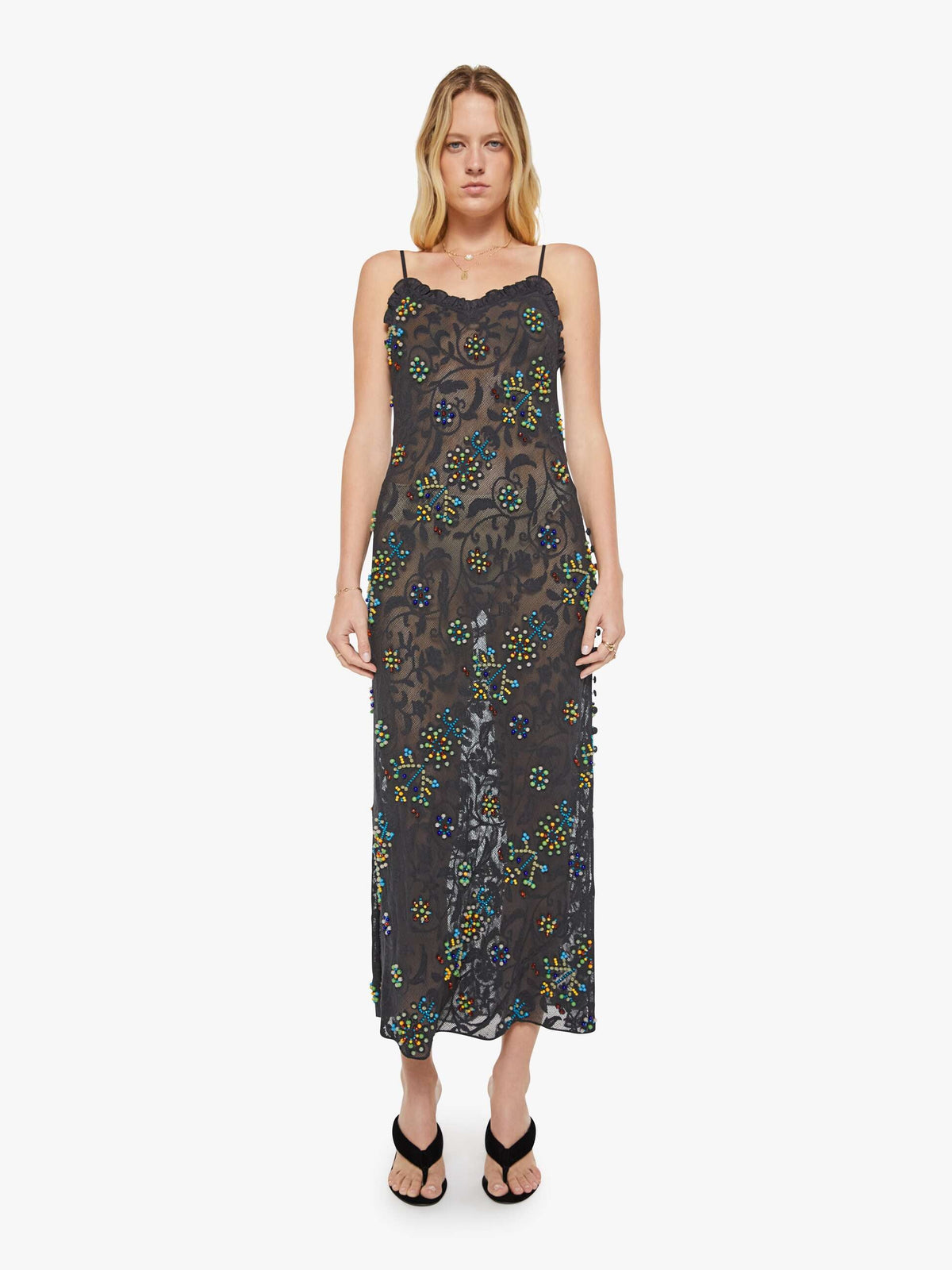 Women Alix of Bohemia Athens Dress | Mother Denim ONYX SPRIG