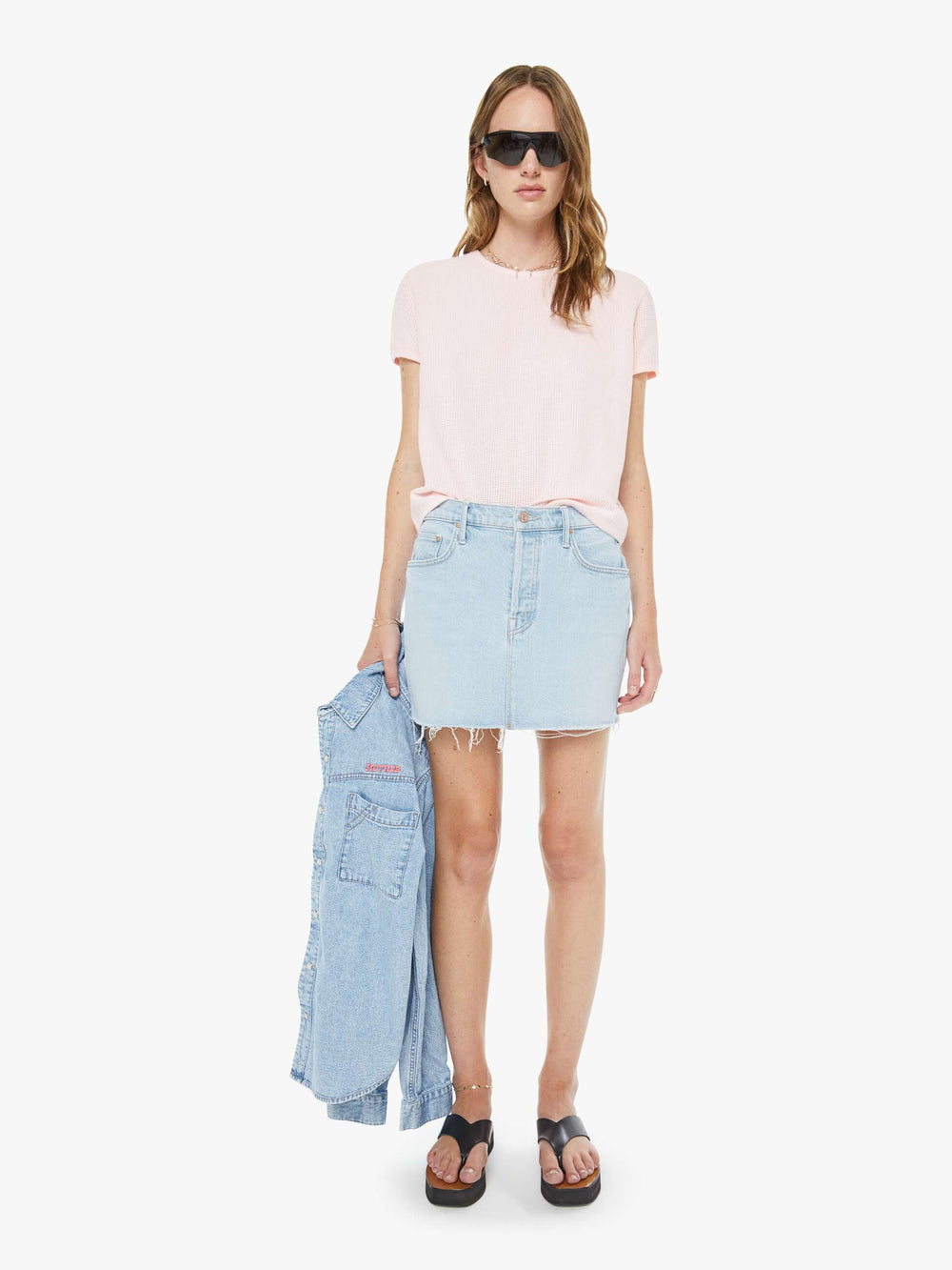Women The Vagabond Mini Fray | Mother Denim Bring The Cooler