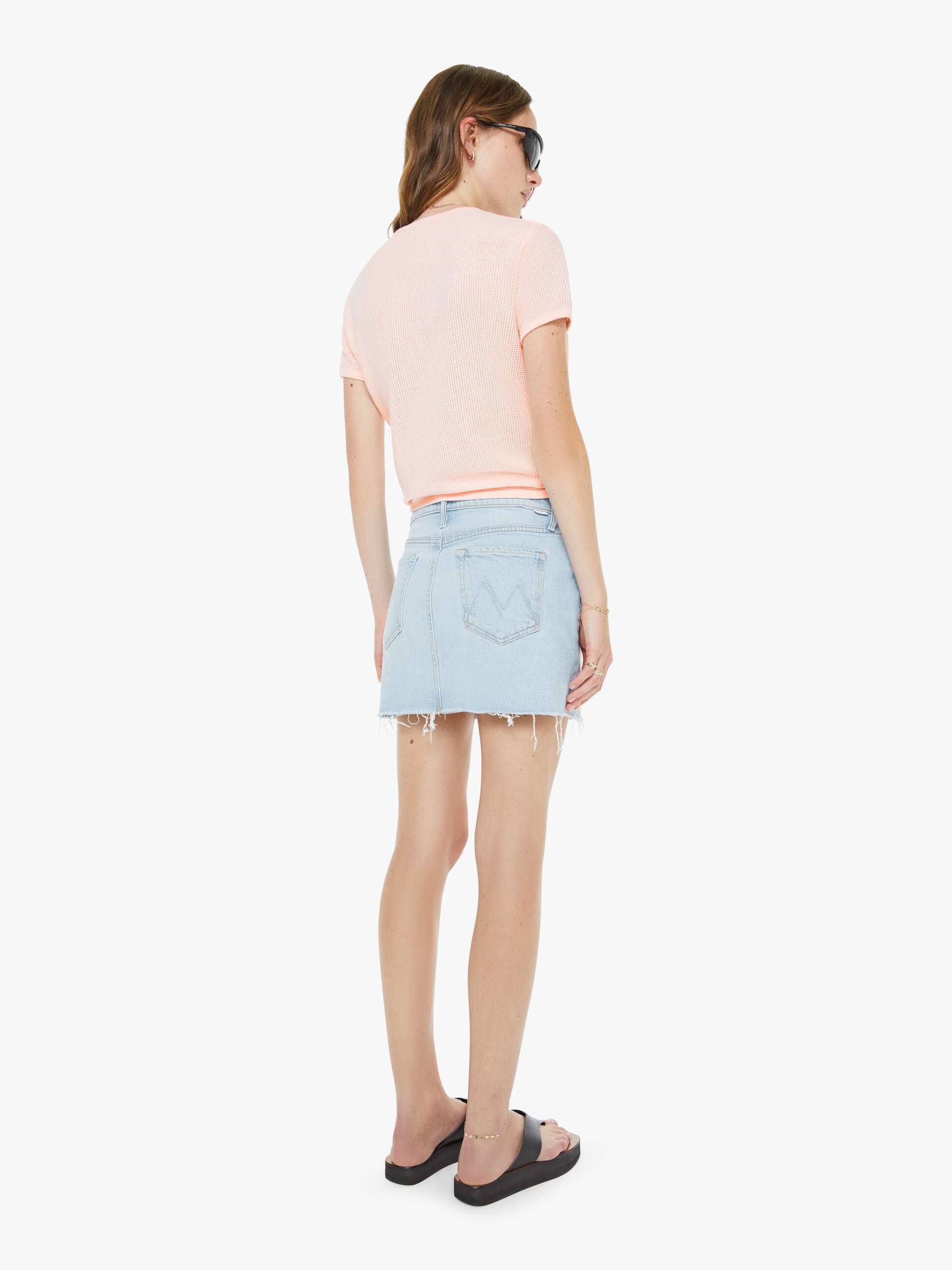 Women The Vagabond Mini Fray | Mother Denim Bring The Cooler