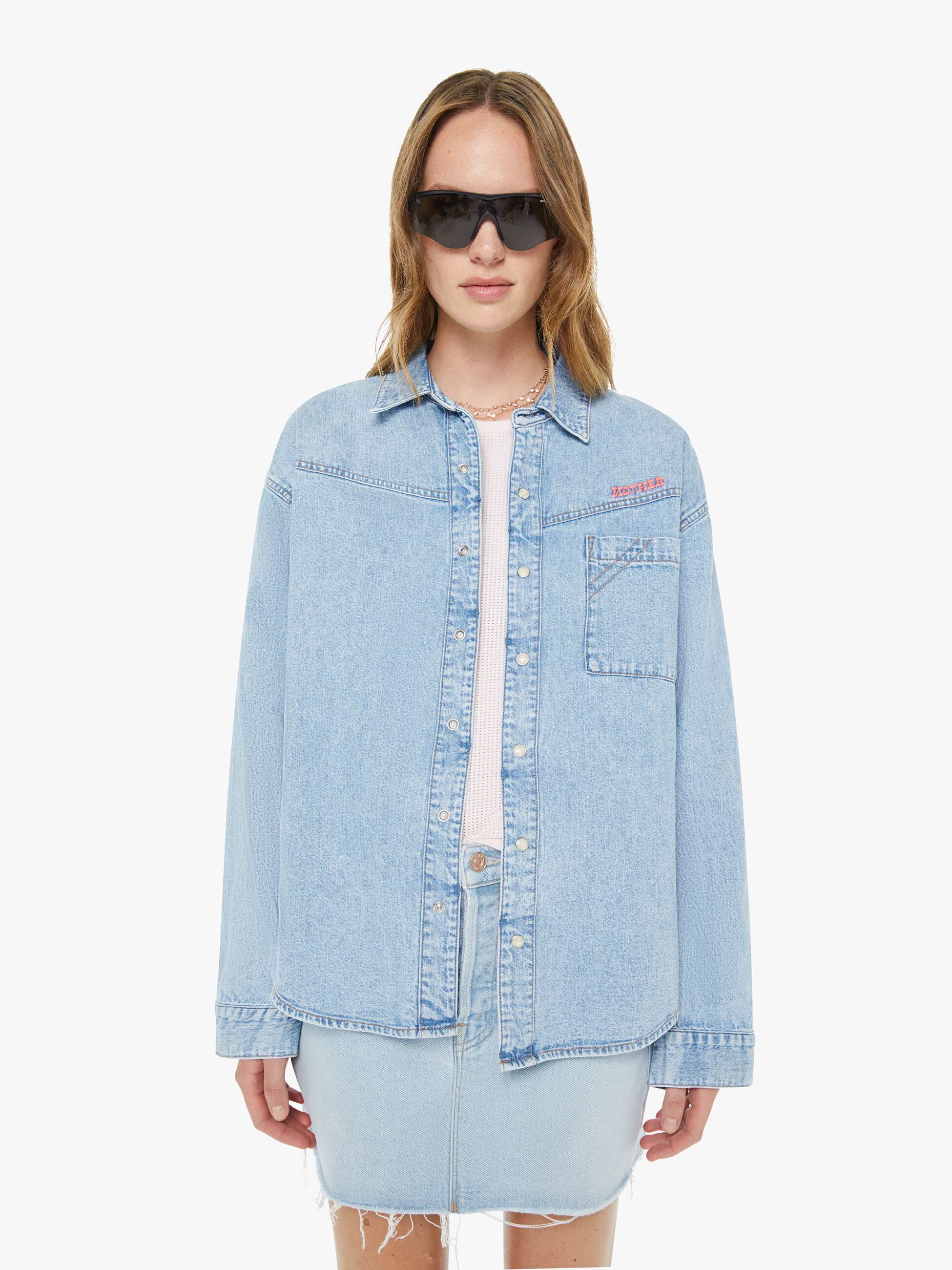 Women The Vagabond Mini Fray | Mother Denim Bring The Cooler