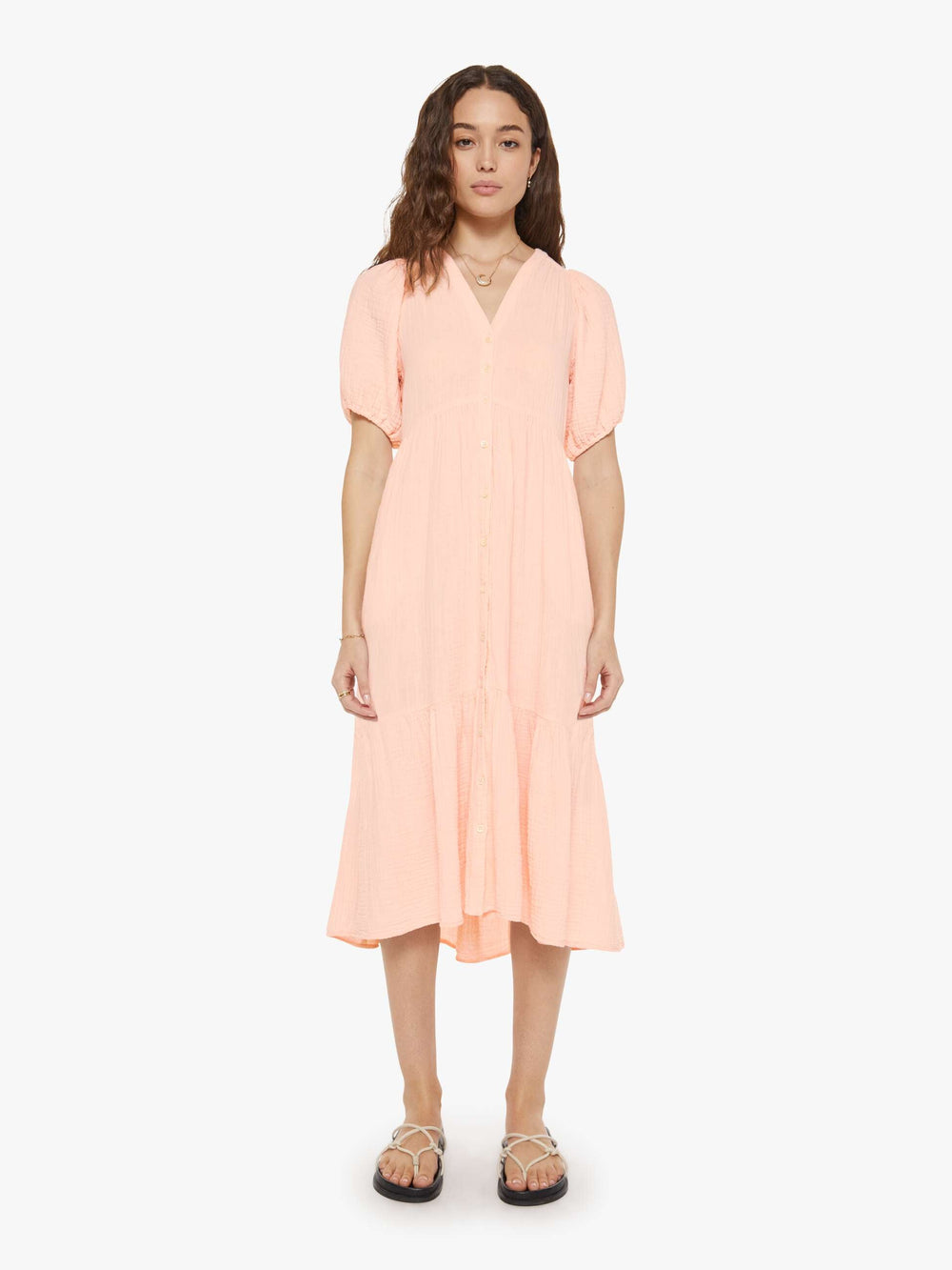 Women XiRENA Lennox Dress | Mother Denim PINK DAWN