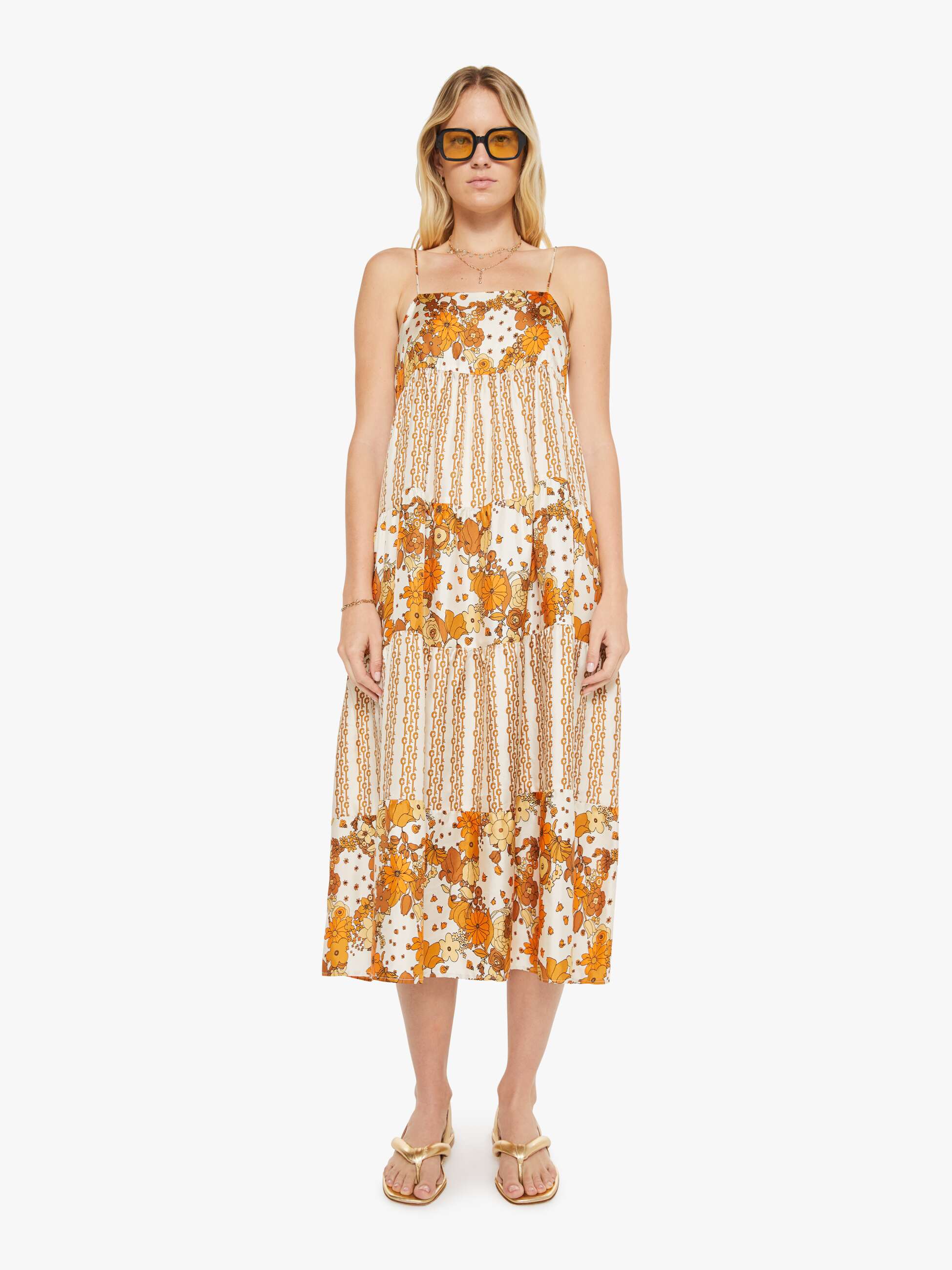 Women La Prestic Ouiston Fidji Dress | Mother Denim FLOWER POWER