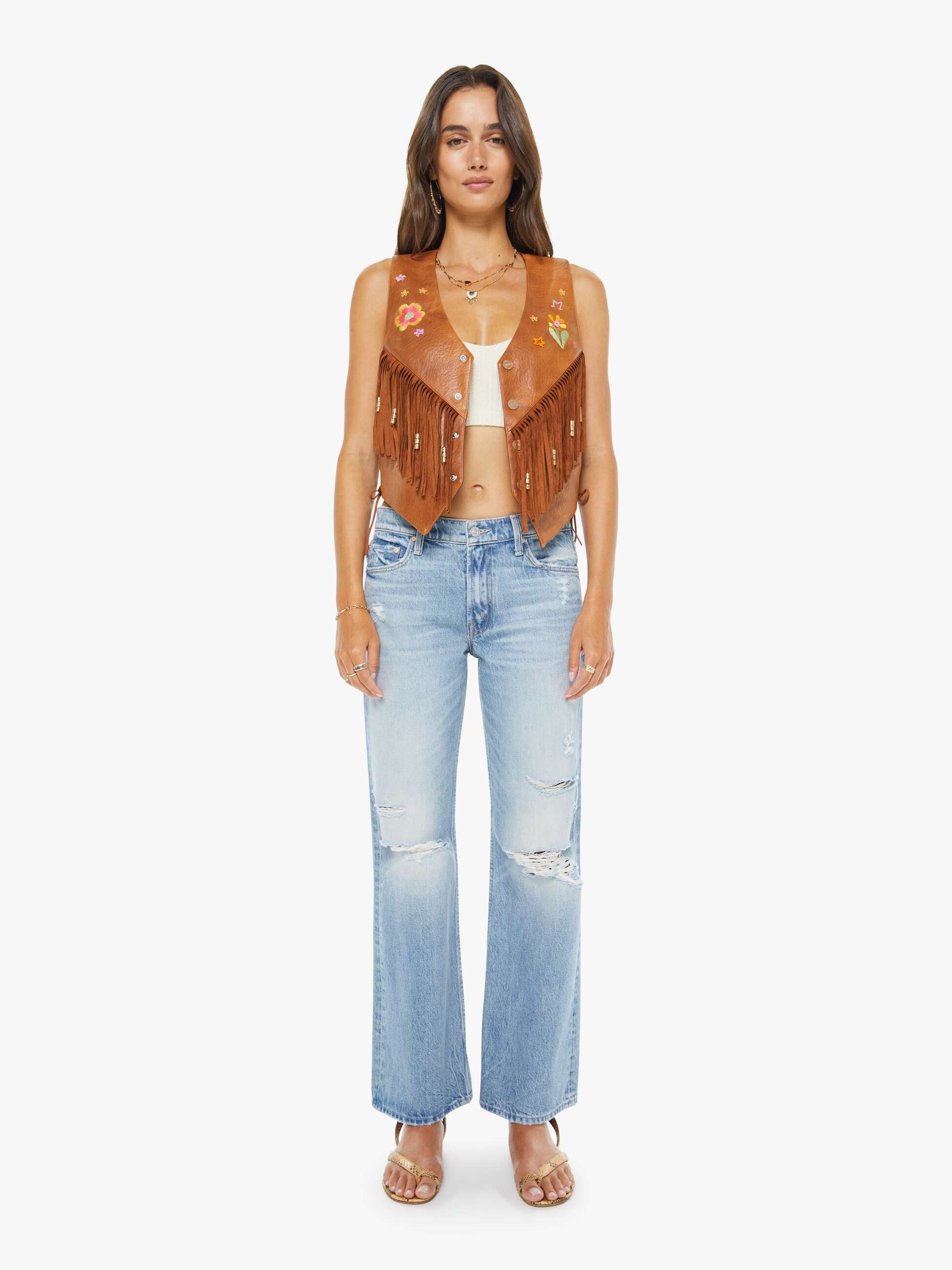 Women The Free Spirit | Mother Denim Spread Your Wings