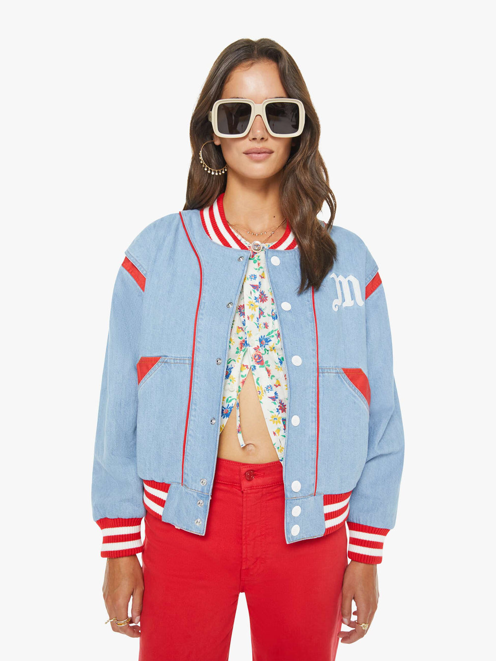 Women The Three Strikes Jacket | Mother Denim Grand Slam
