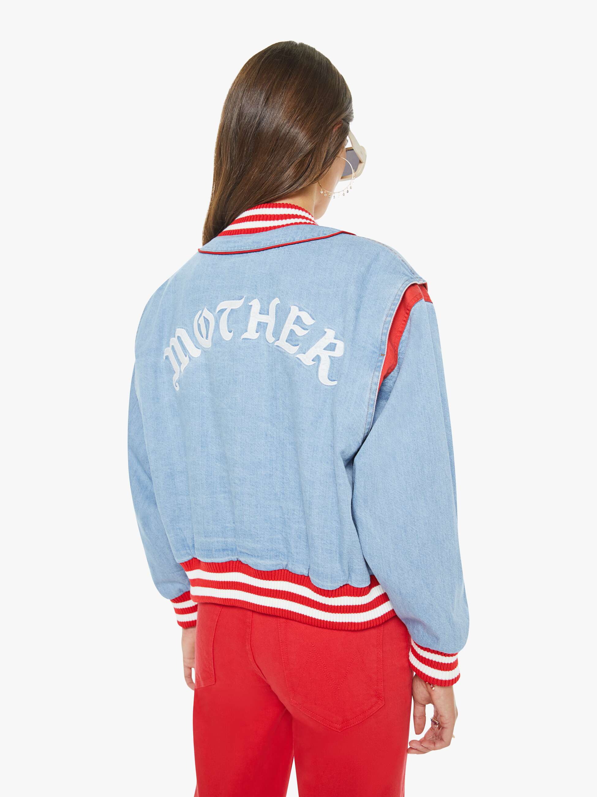 Women The Three Strikes Jacket | Mother Denim Grand Slam