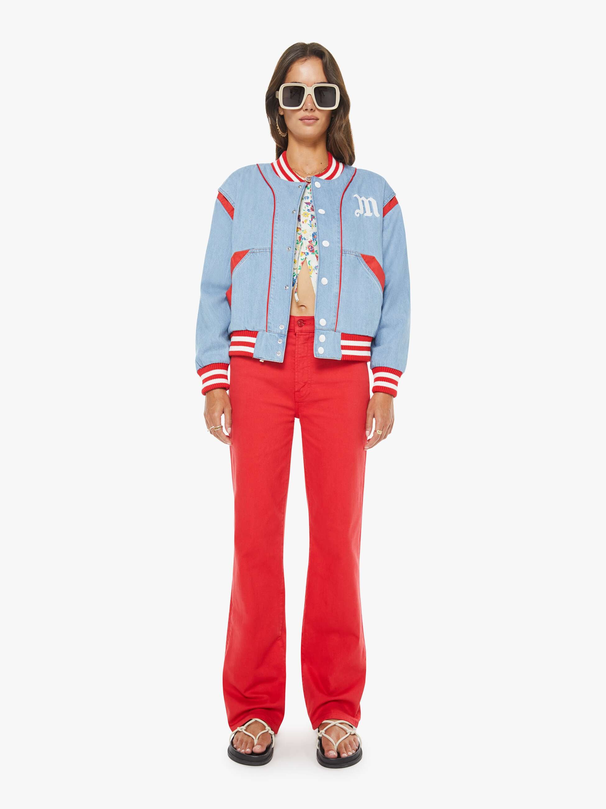 Women The Three Strikes Jacket | Mother Denim Grand Slam