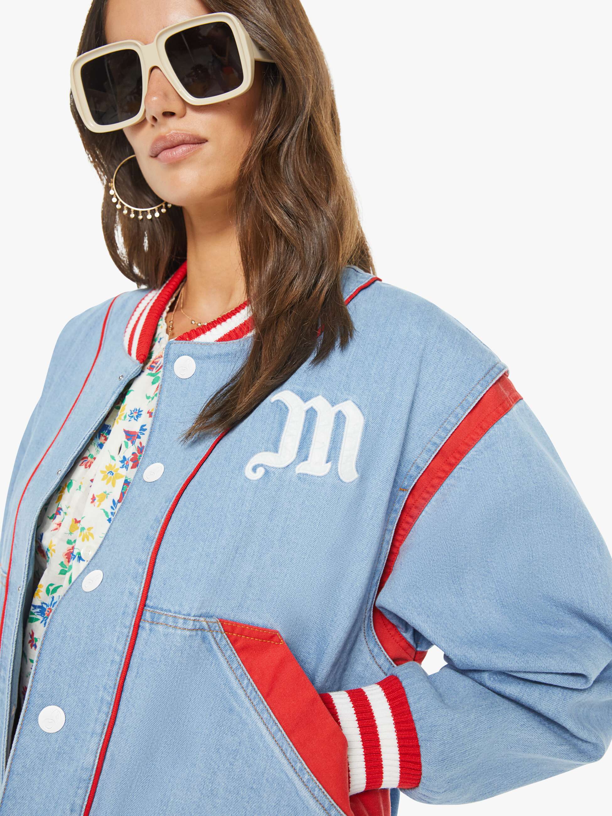 Women The Three Strikes Jacket | Mother Denim Grand Slam