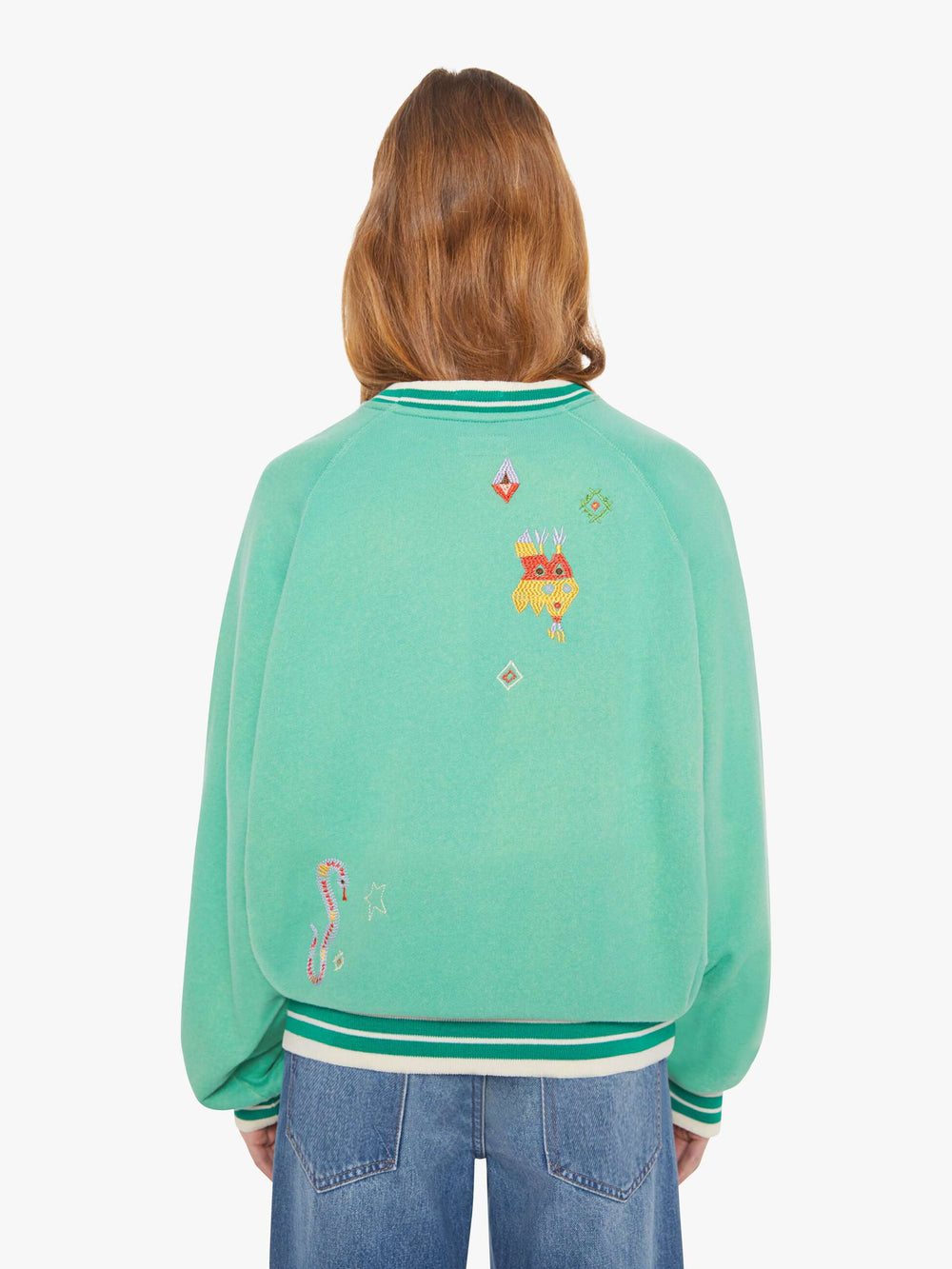 Women The Loophole | Mother Denim Beige (Medium)