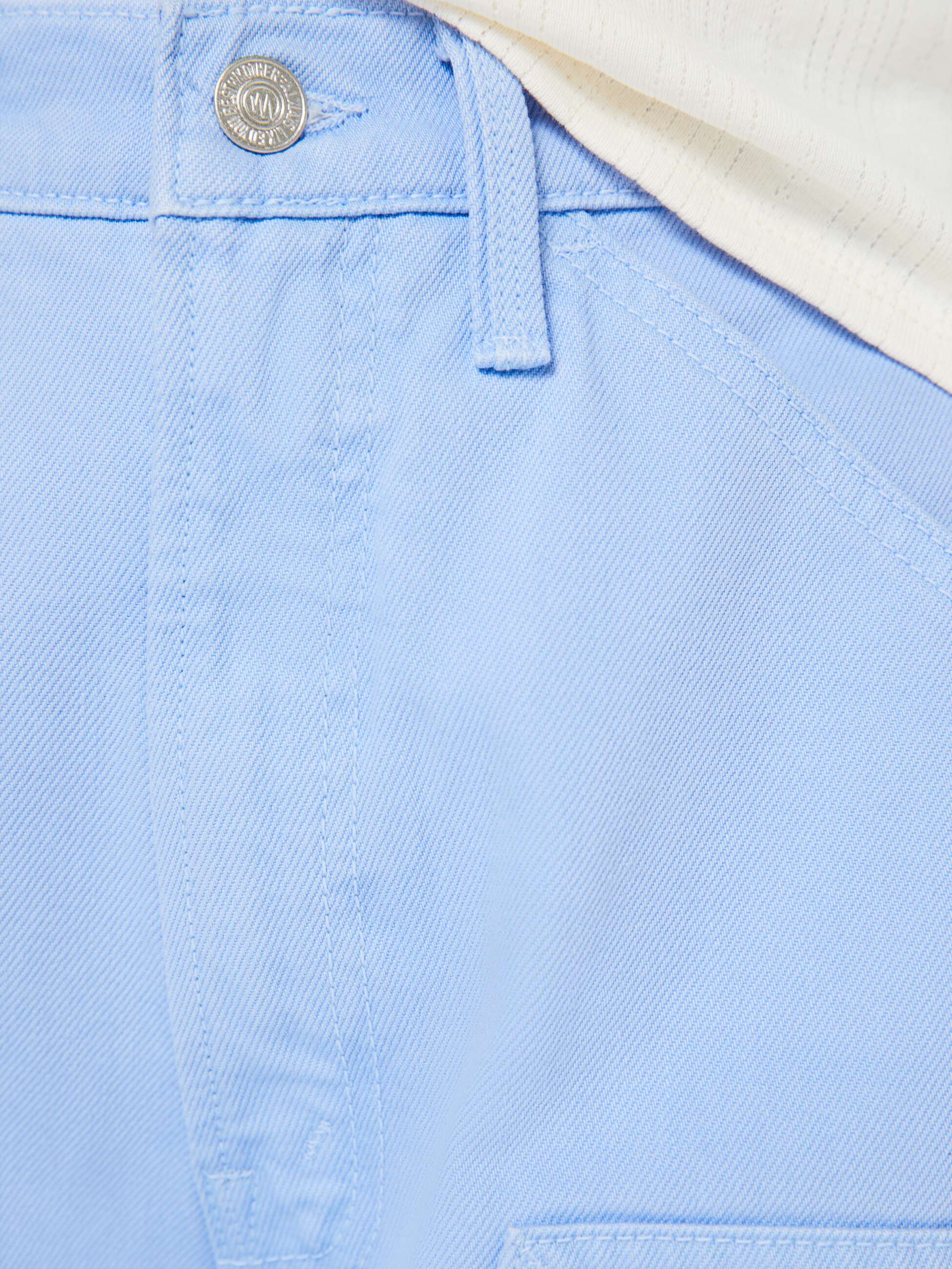 Women The Frontline Jacket | Mother Denim Blue (Light-Pastel)