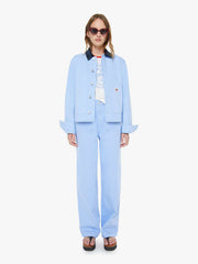 Women The Frontline Jacket | Mother Denim Blue (Light-Pastel)