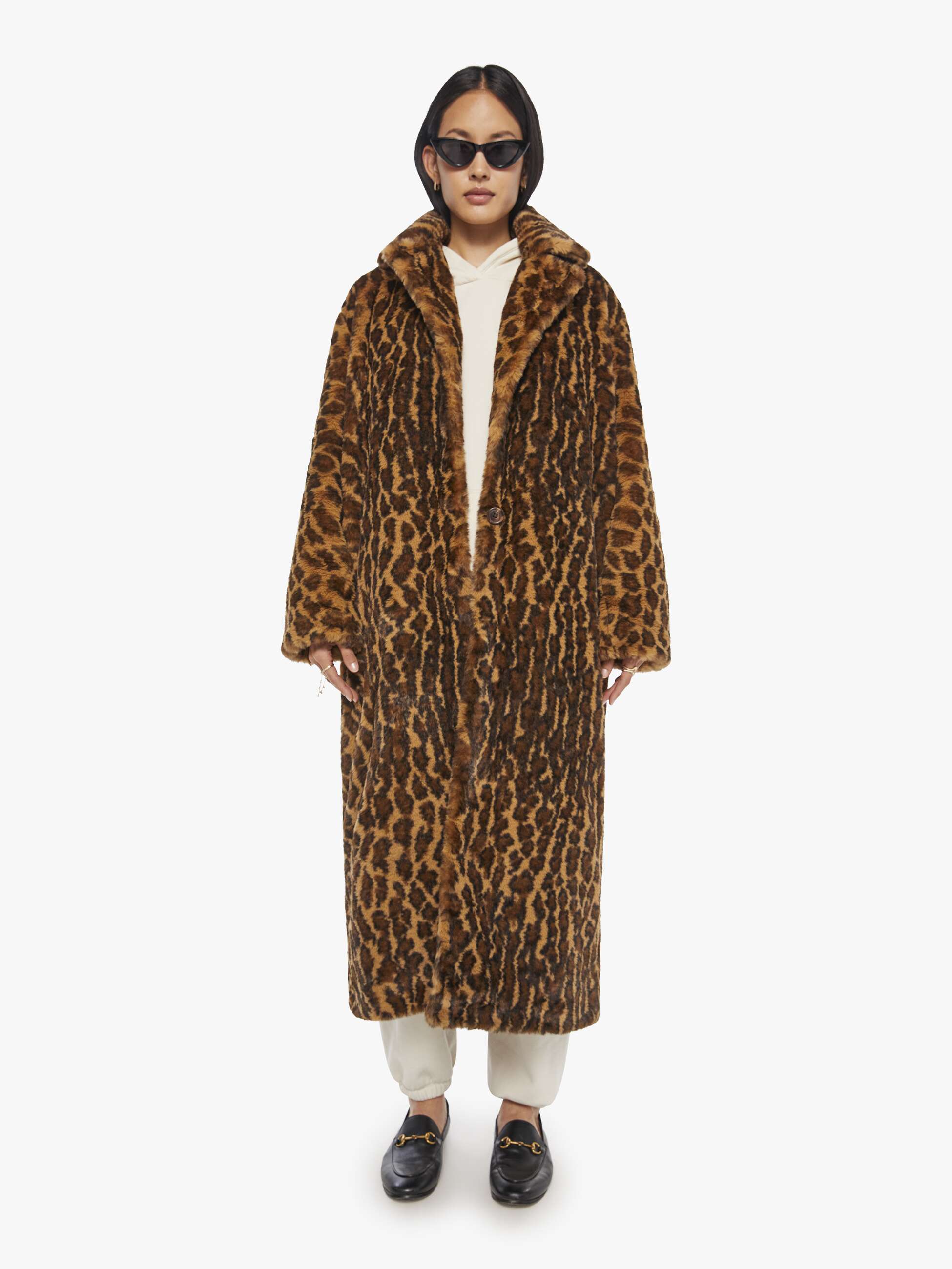 Women SPRWMN Iris Coat | Mother Denim LEOPARD