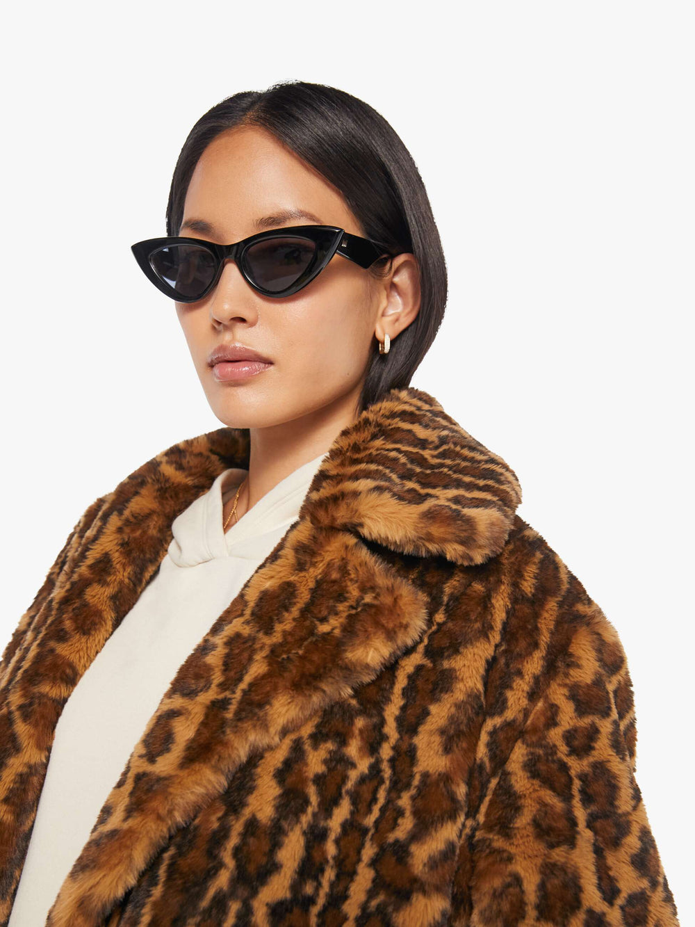 Women SPRWMN Iris Coat | Mother Denim LEOPARD