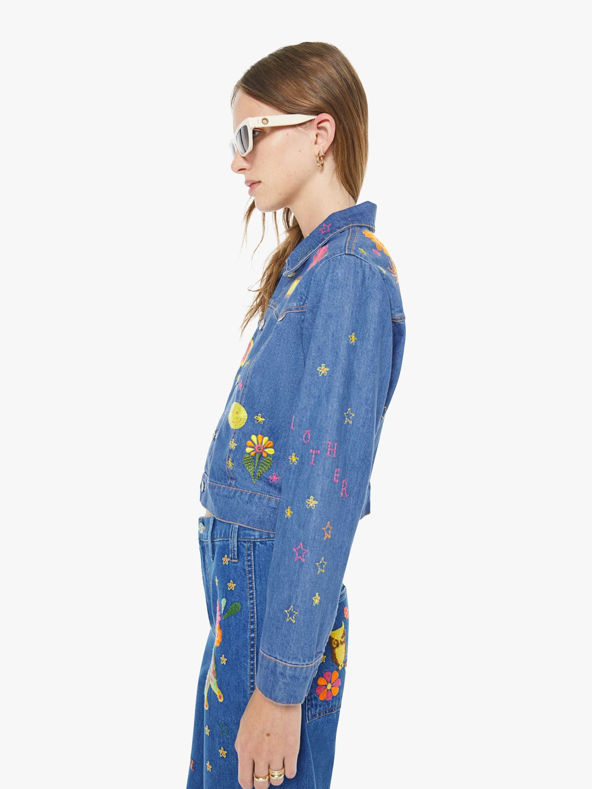 Women The Heyday Cropped Jacket | Mother Denim Hodgepodge