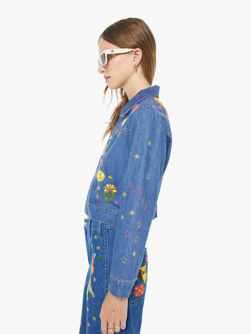 Women The Heyday Cropped Jacket | Mother Denim Hodgepodge