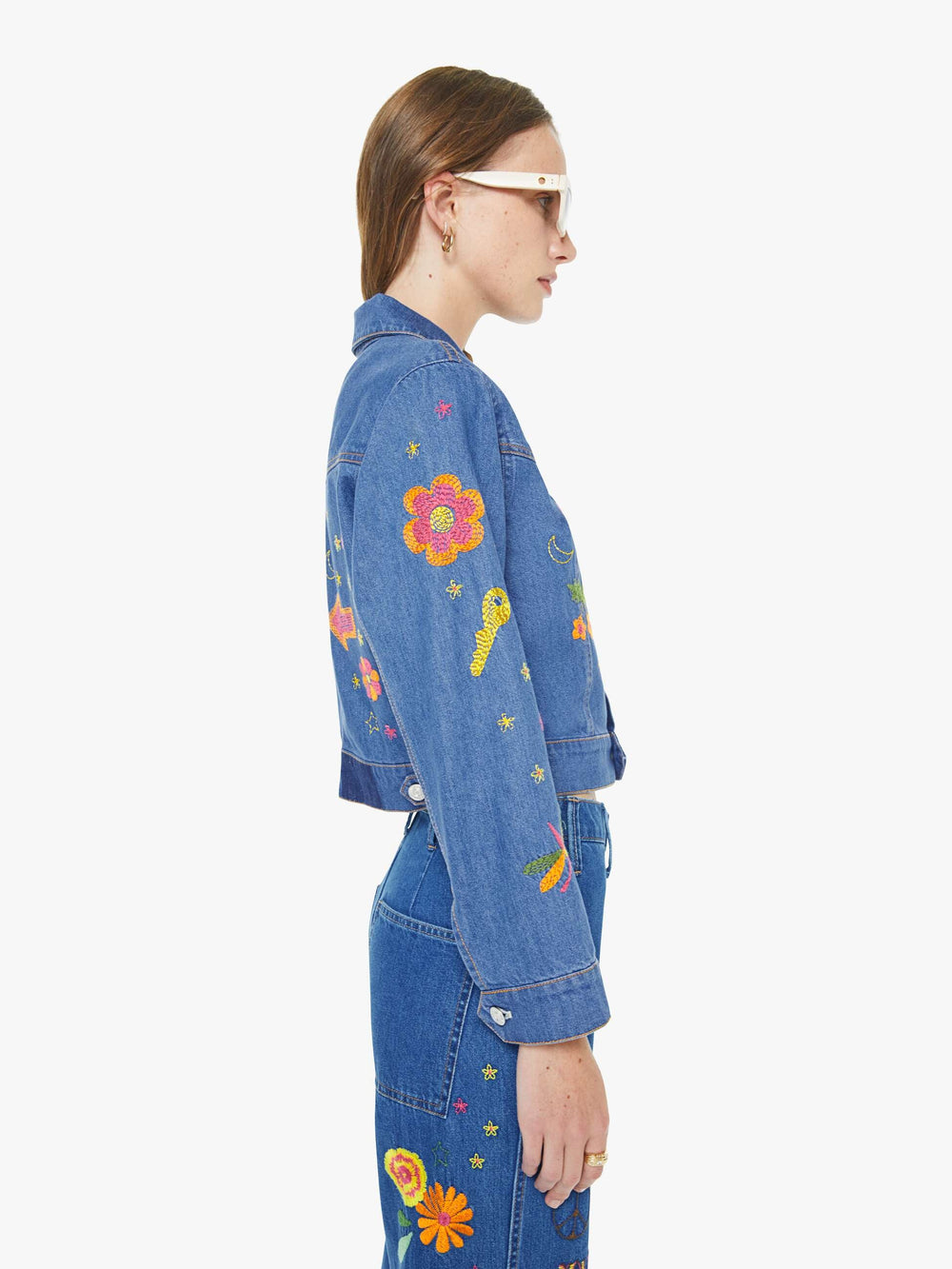 Women The Heyday Cropped Jacket | Mother Denim Hodgepodge