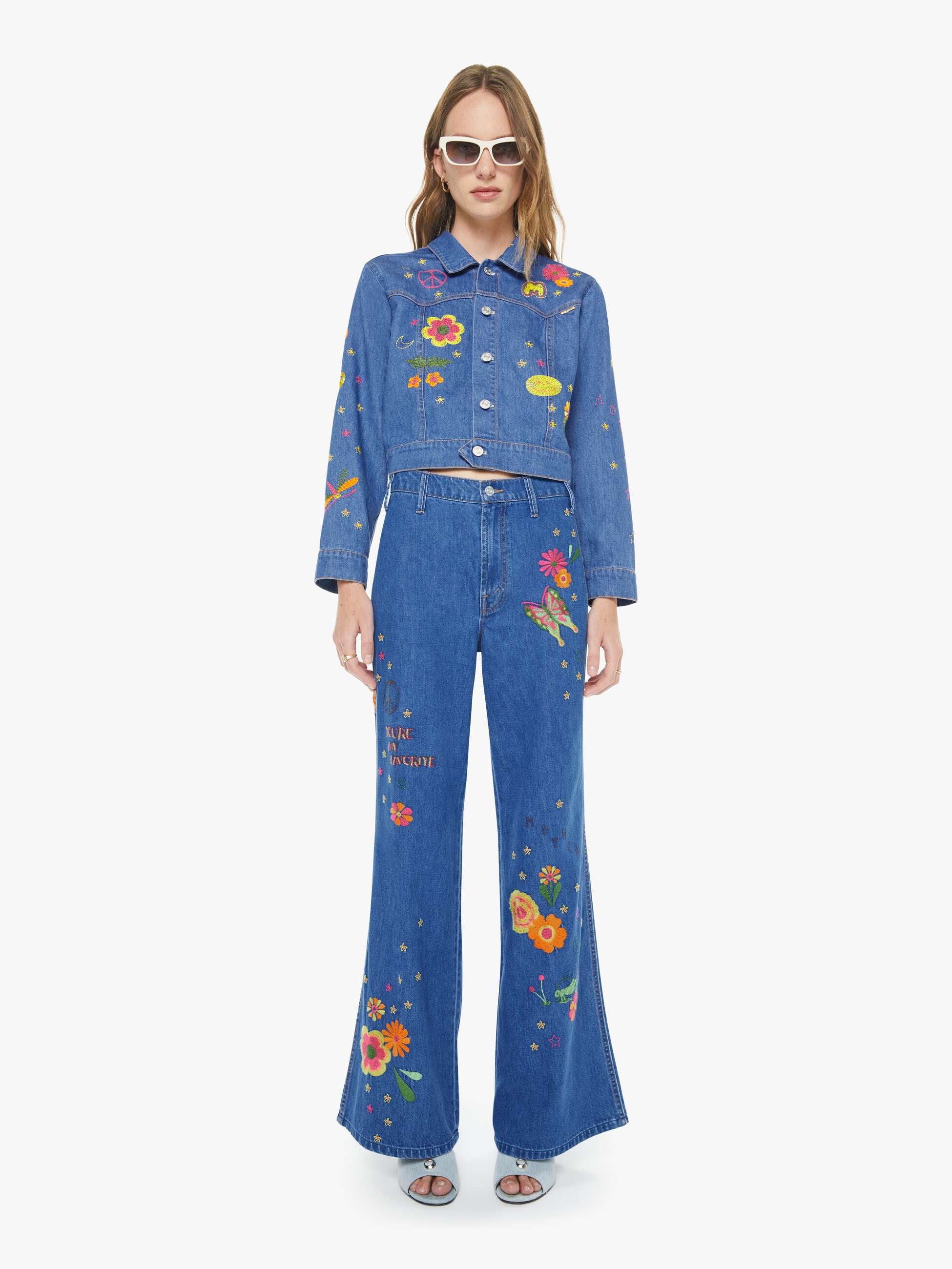 Women The Heyday Cropped Jacket | Mother Denim Hodgepodge