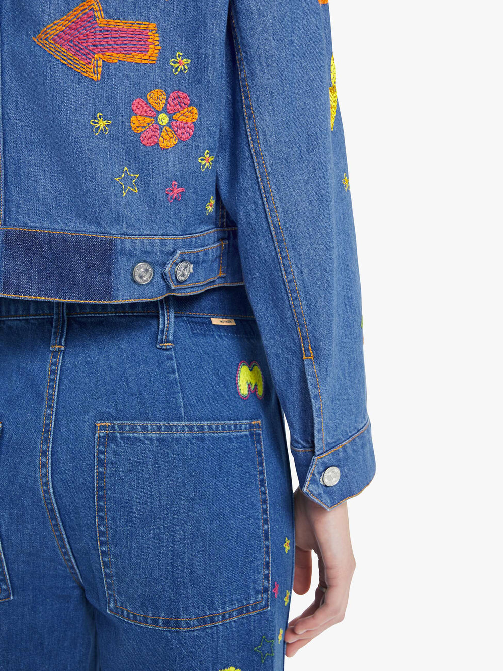 Women The Heyday Cropped Jacket | Mother Denim Hodgepodge