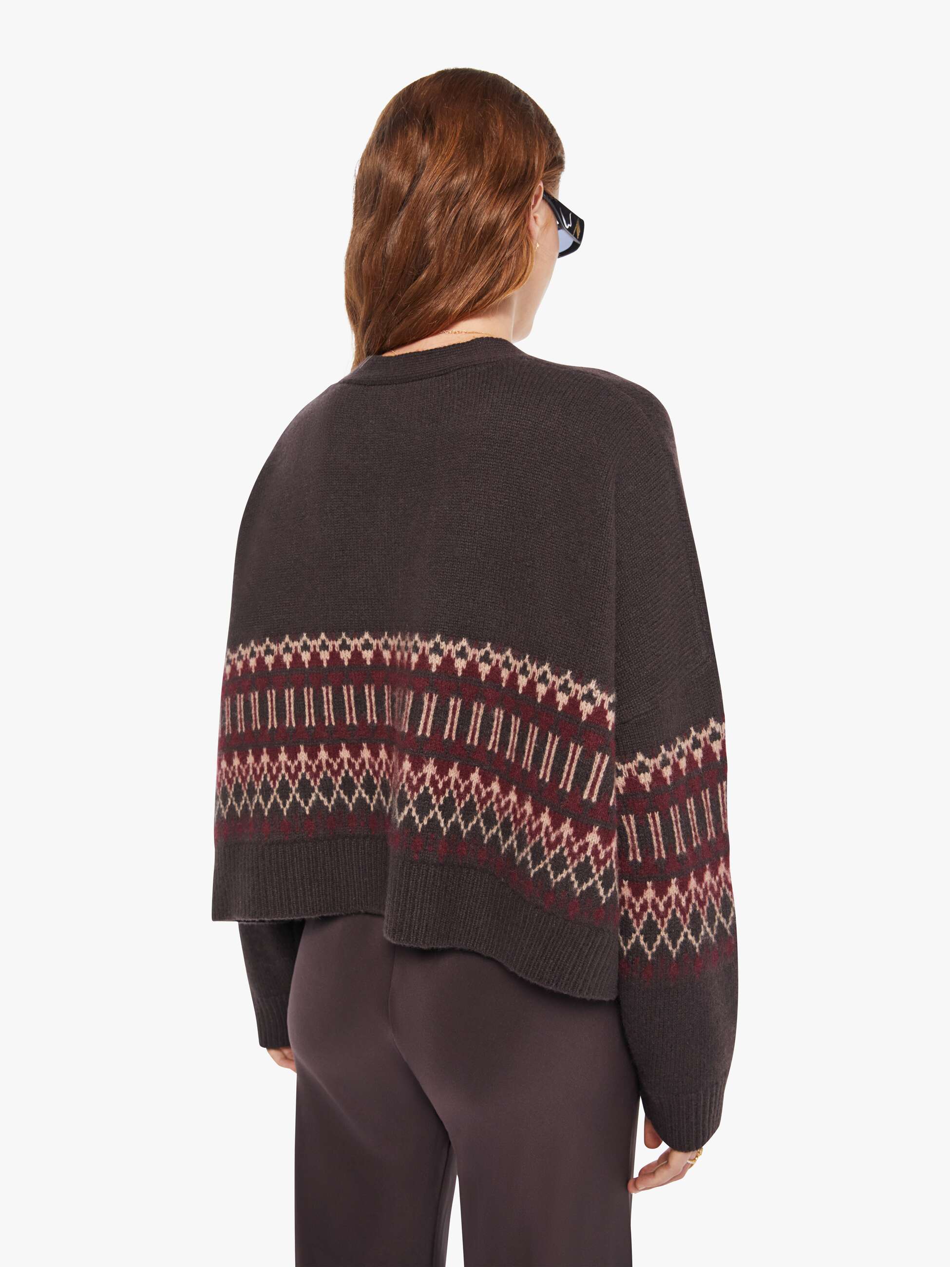 Women SABLYN Elliot B Cardigan | Mother Denim OAK TREE MULTI