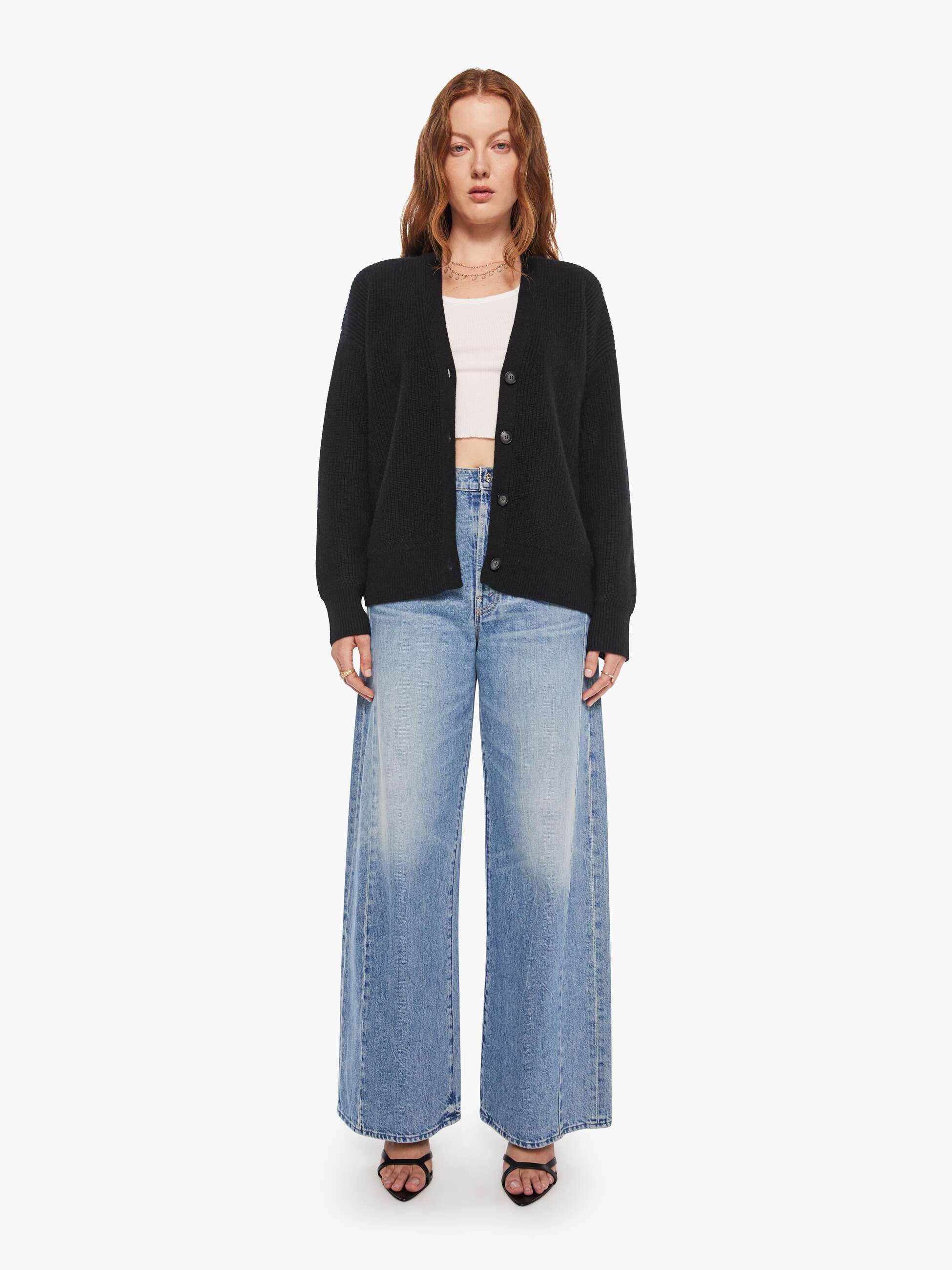 Women XiRENA Ramona Cardigan | Mother Denim Black