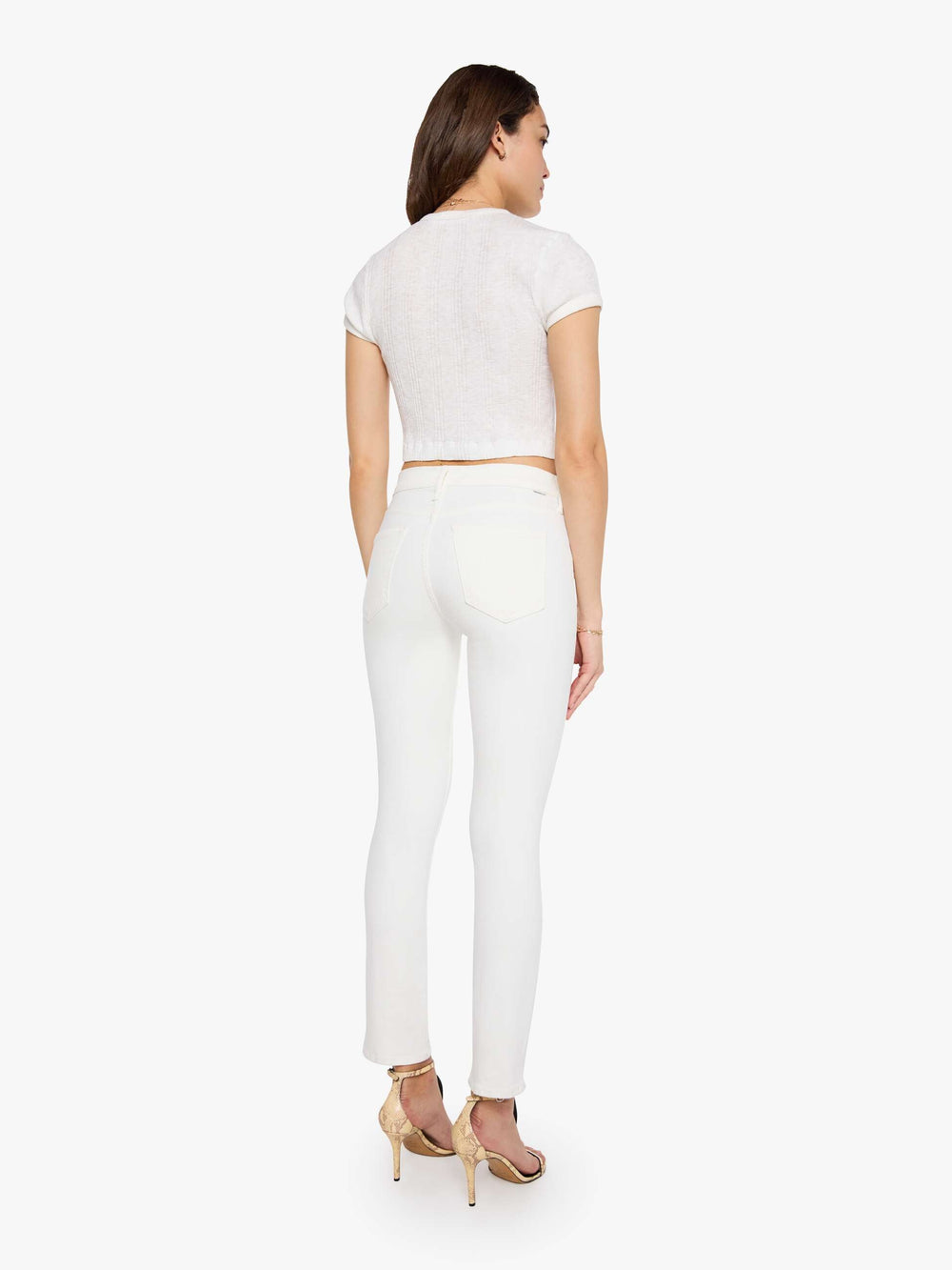 Women Women's The Mid Rise Dazzler Ankle Fairest of Them All | Mother Denim FAIREST OF THEM ALL