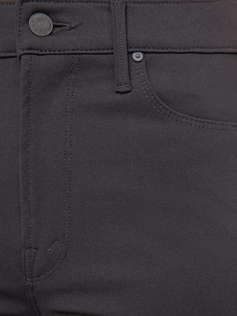 Women High Waisted Runaway | Mother Denim Black