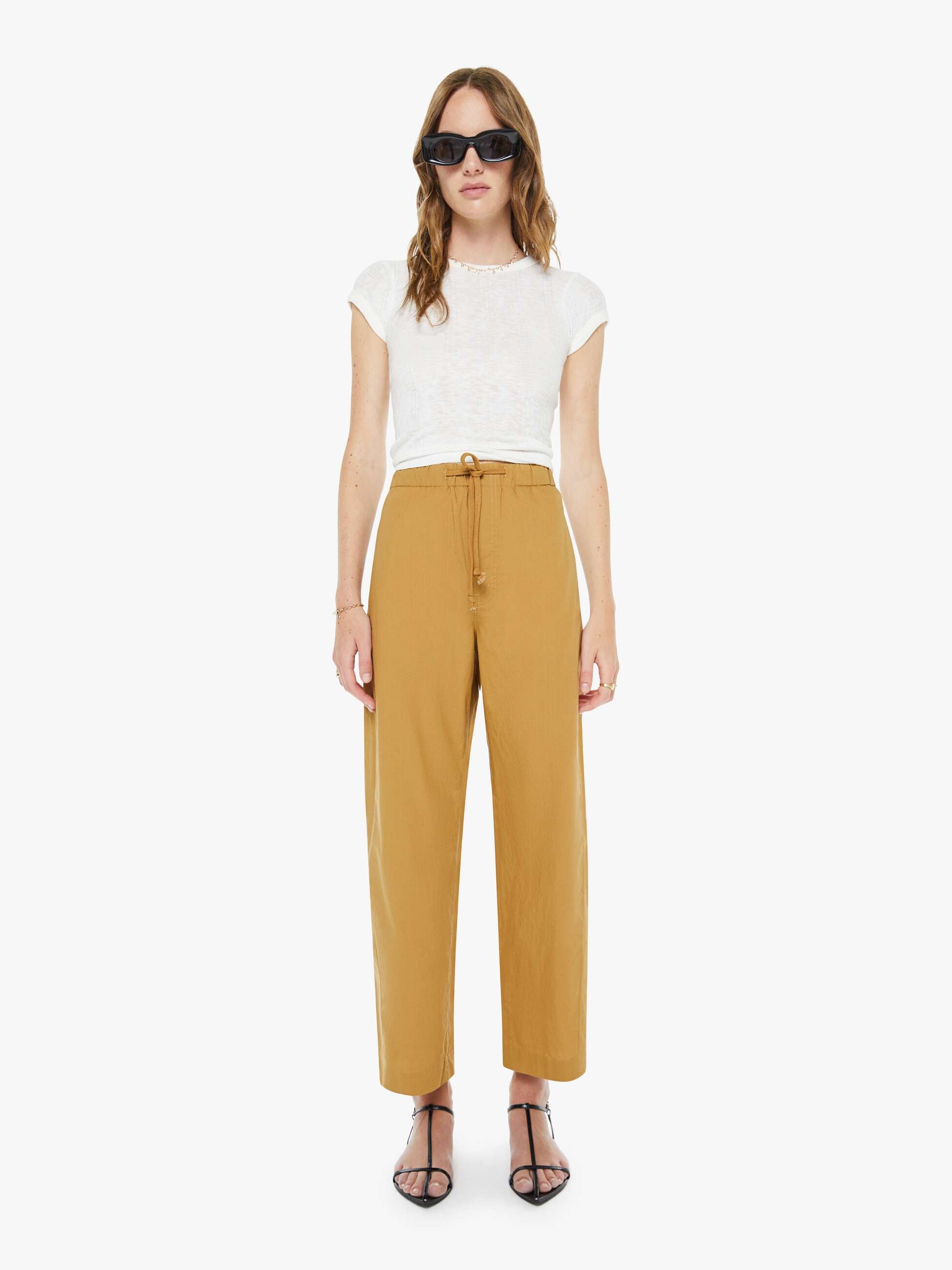 Women The Drawn Half-Pipe Ankle | Mother Denim Brown