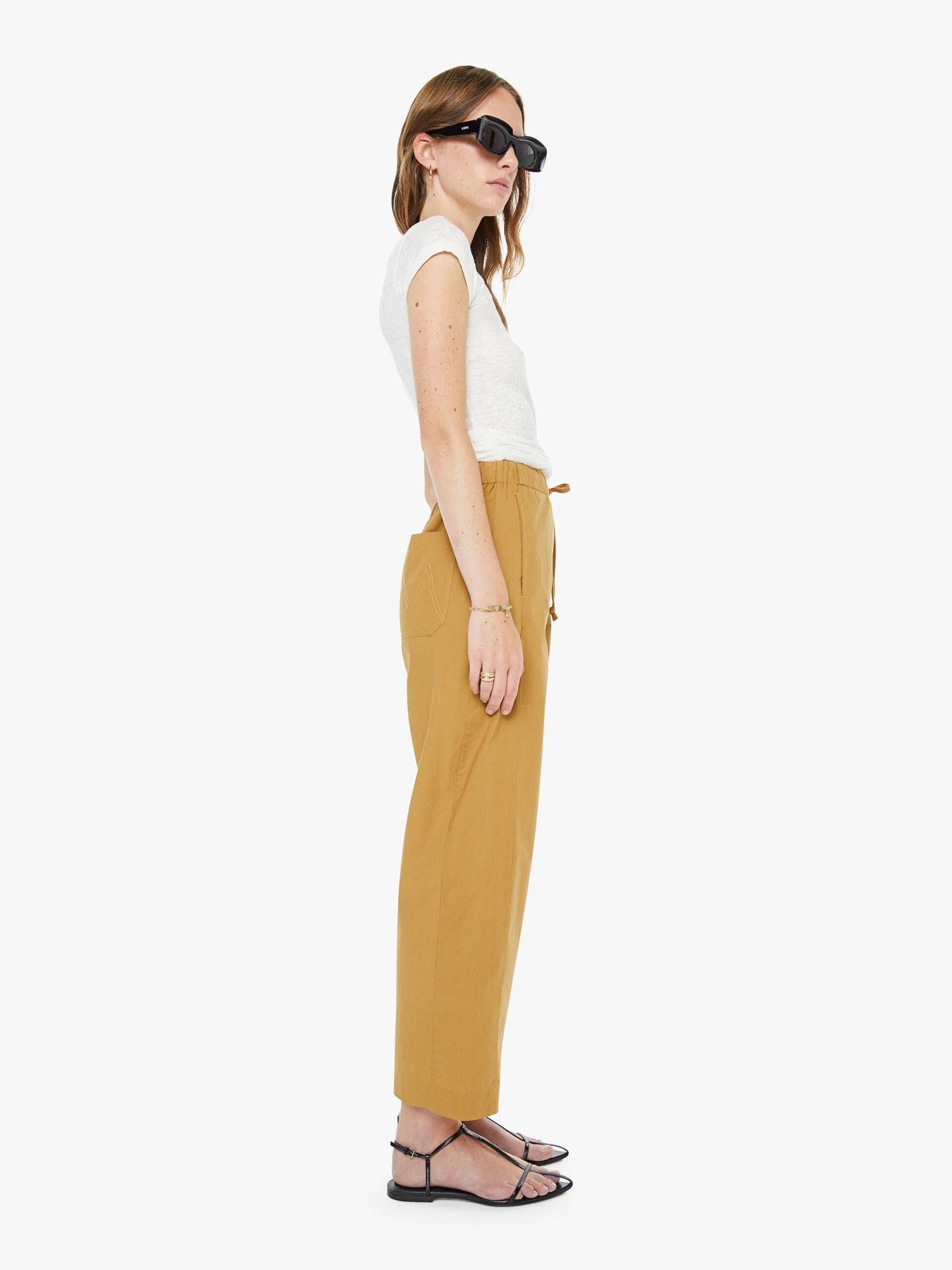 Women The Drawn Half-Pipe Ankle | Mother Denim Brown
