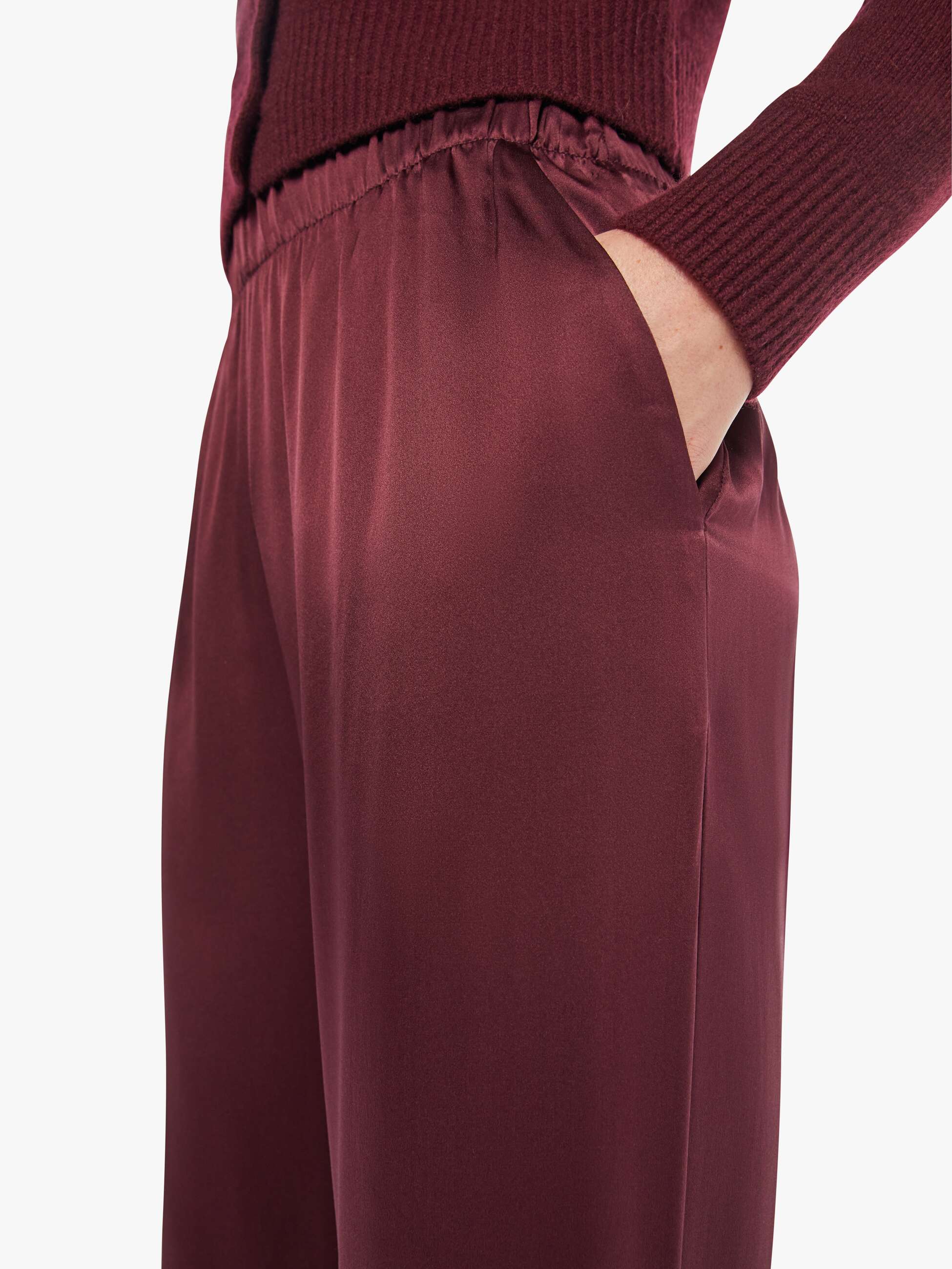 Women SABLYN Brynn Pant | Mother Denim BORDEAUX