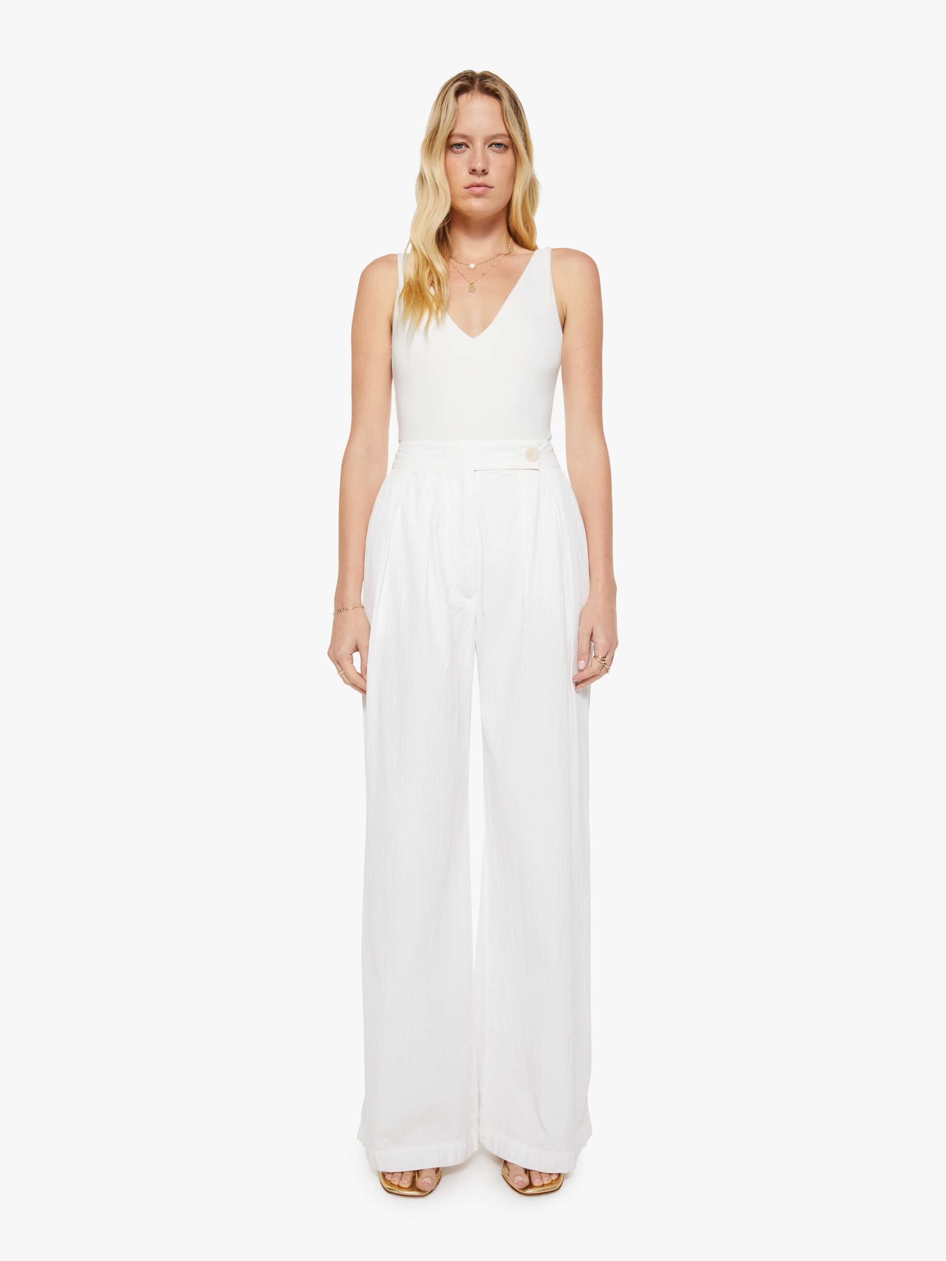 Women SABLYN Brooke B Trouser | Mother Denim WHITE