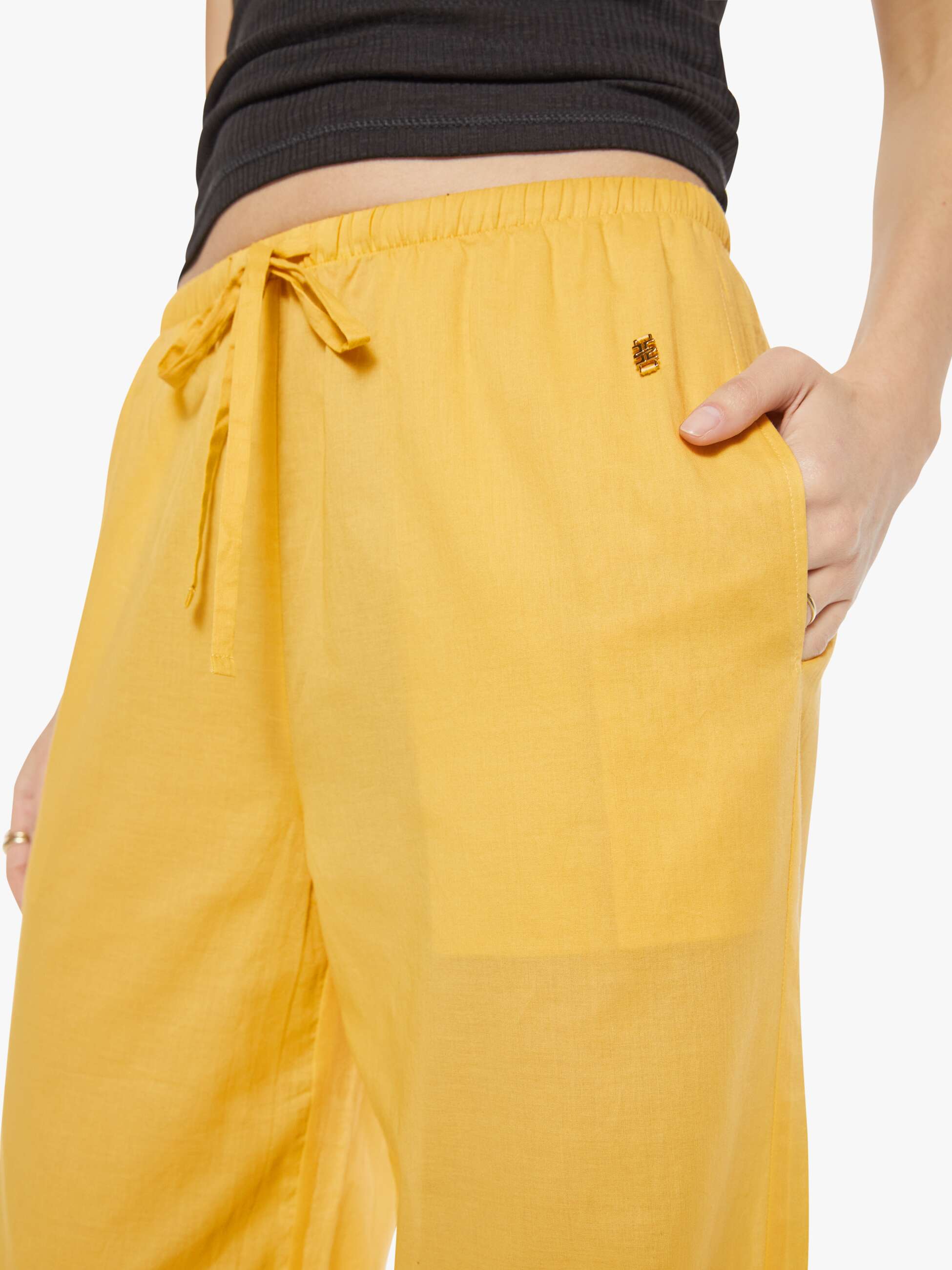 Women Eterne Brody Pant | Mother Denim Beige (Khaki)