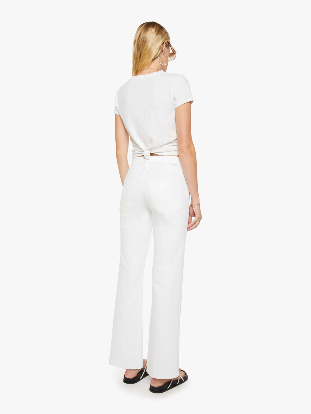 Women The Lil Goodie Ringer | Mother Denim Sangria