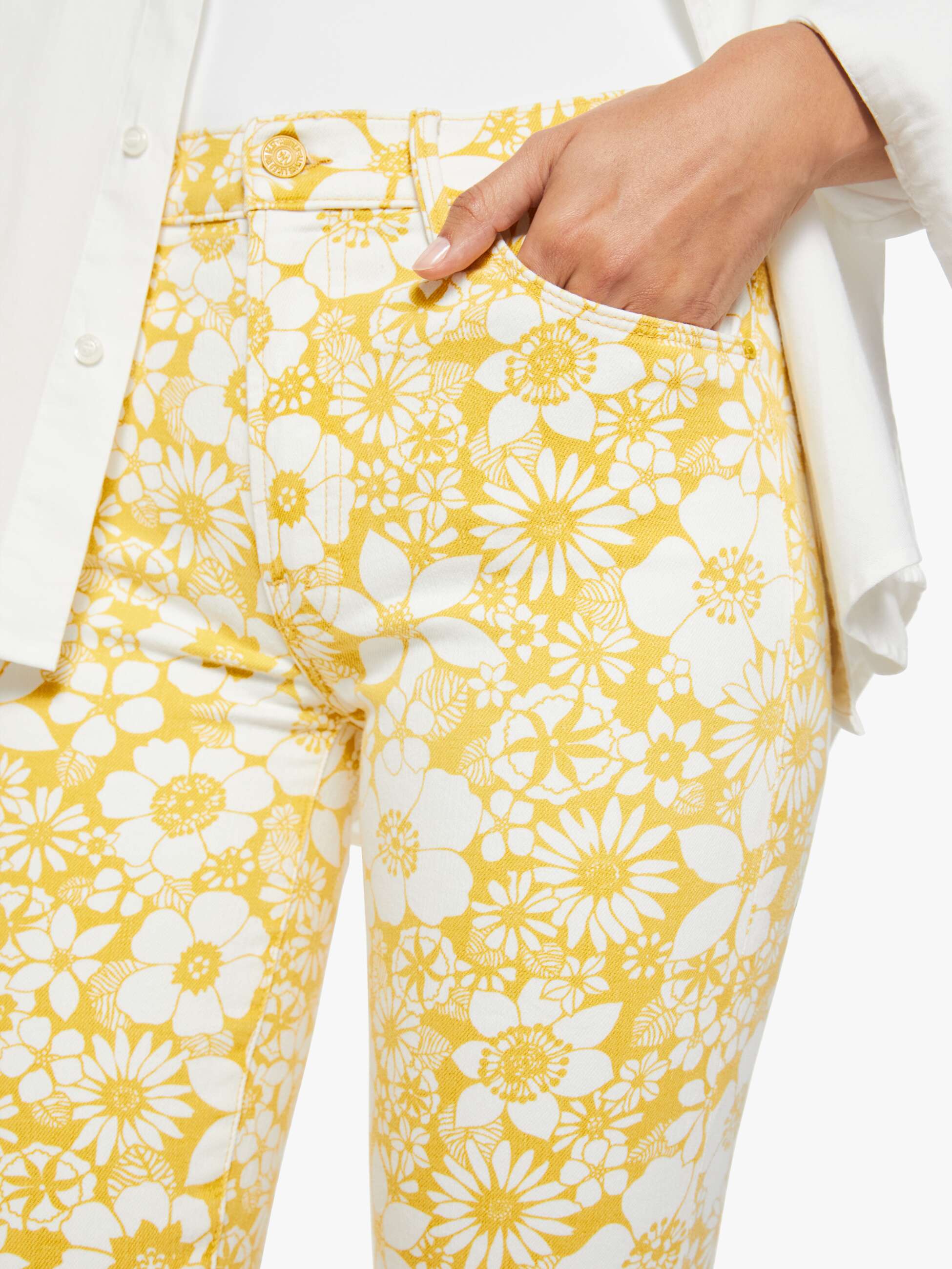Women The Lil Sinful | Mother Denim Lone Palm