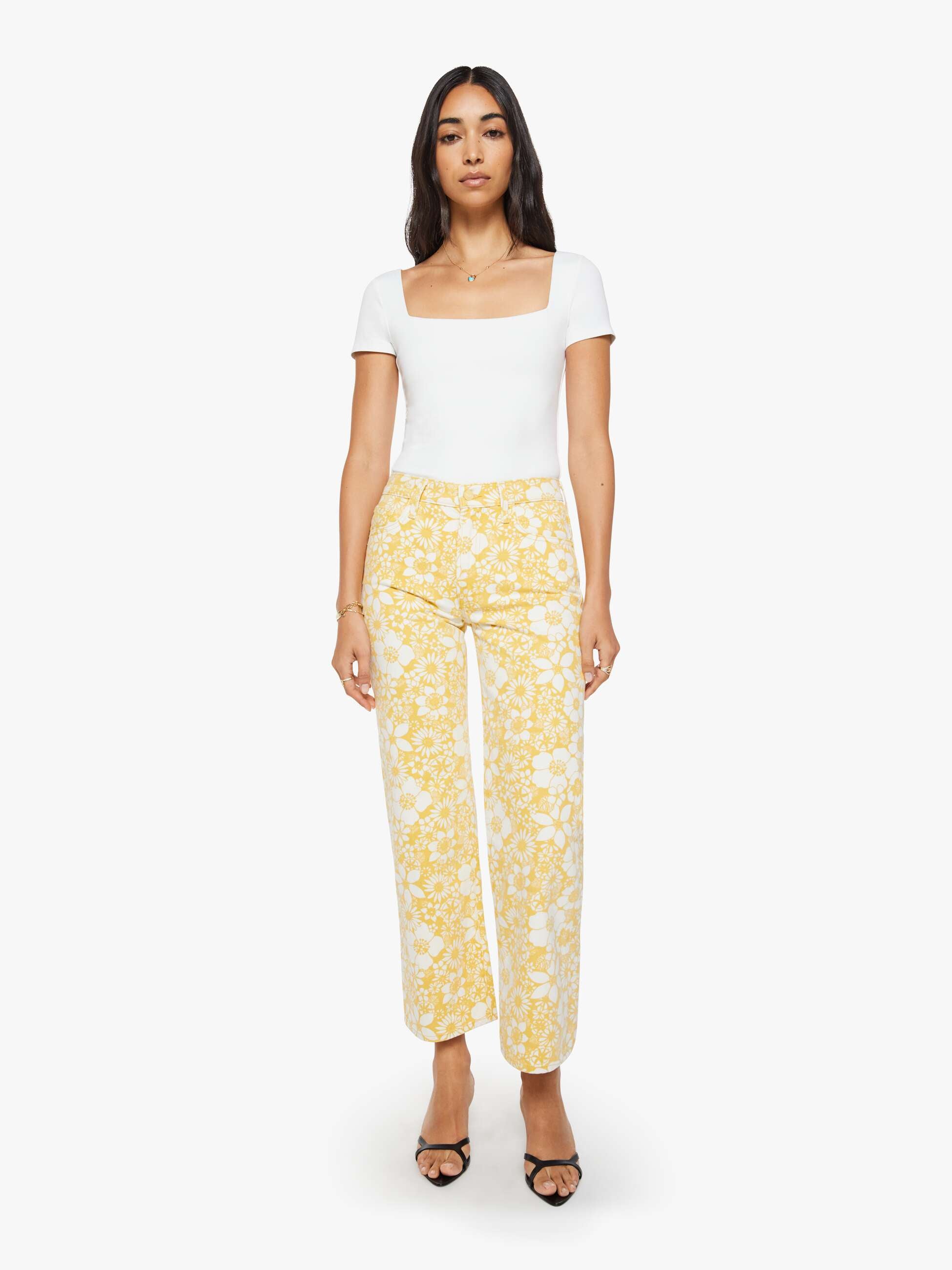 Women The Lil Sinful | Mother Denim Lone Palm