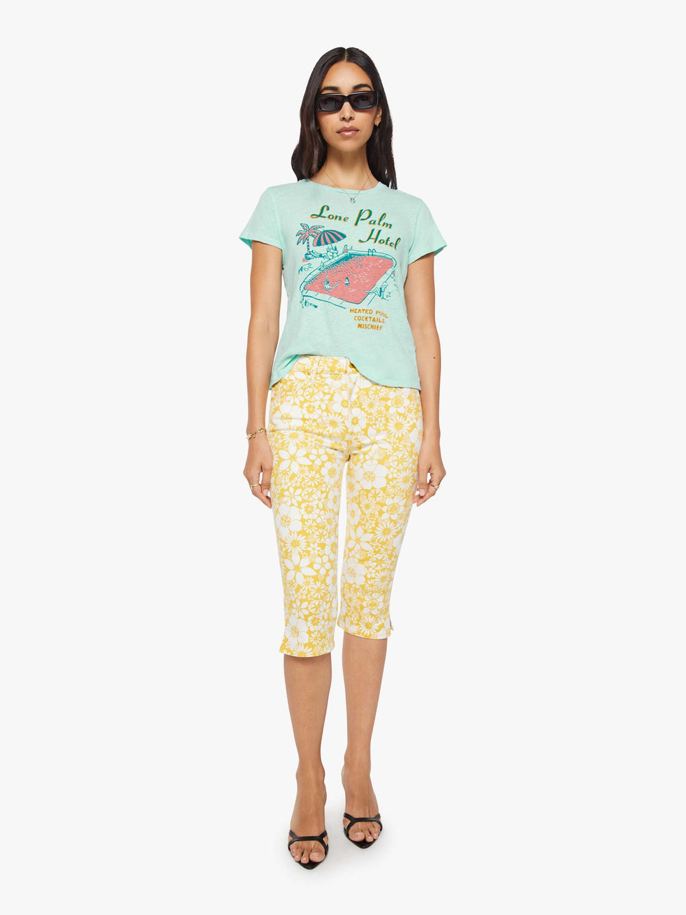 Women The Lil Sinful | Mother Denim Lone Palm