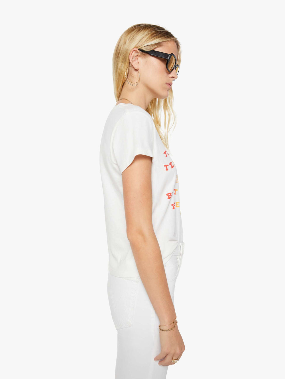 Women The Boxy Goodie Goodie | Mother Denim I Love To Play Tennis