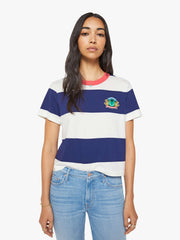 Women The Boxy Goodie Goodie | Mother Denim True Blue And Fluff