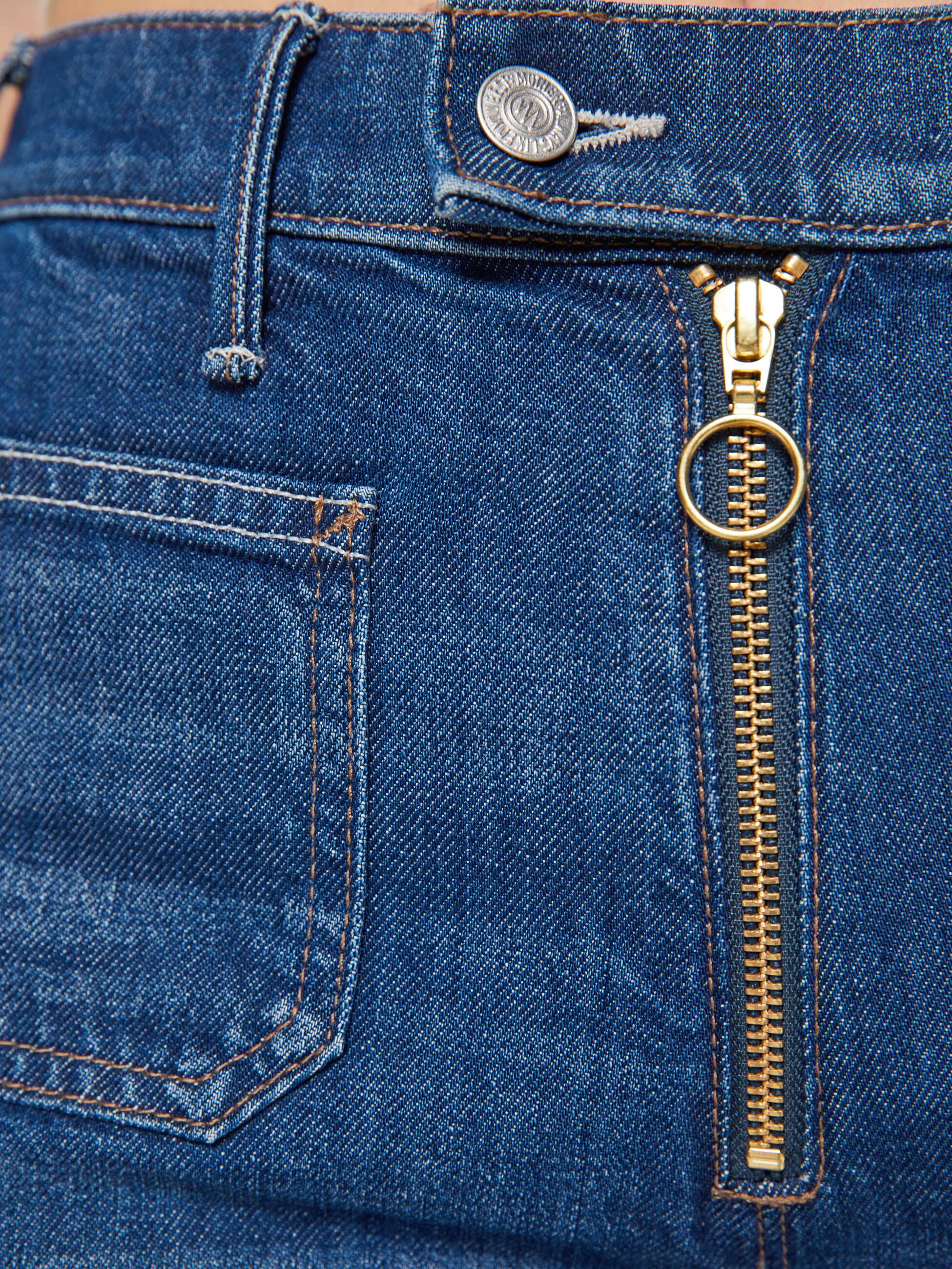 Women The Itty Bitty Ringer | Mother Denim Desert Sun Palm