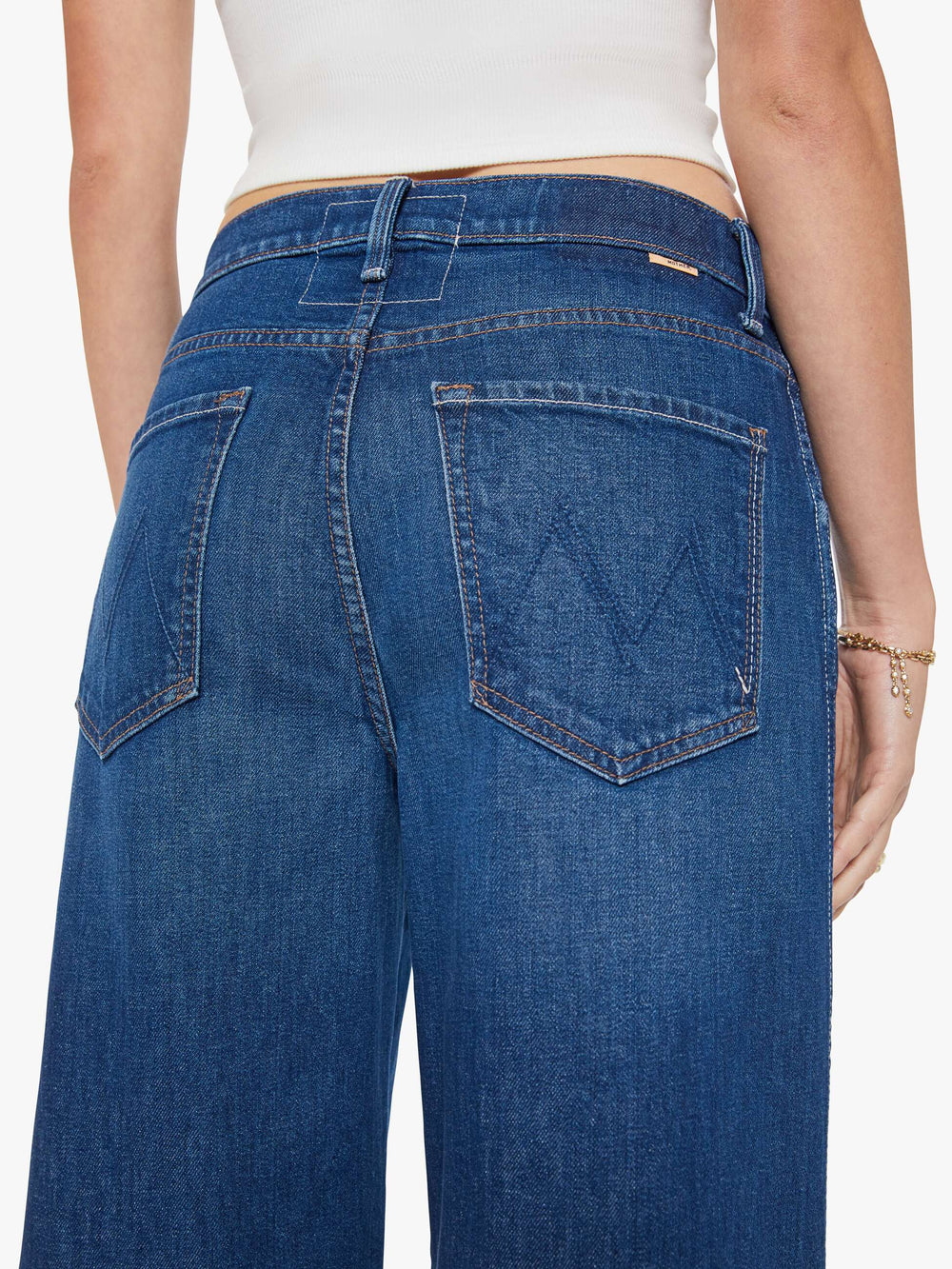 Women The Itty Bitty Ringer | Mother Denim Desert Sun Palm